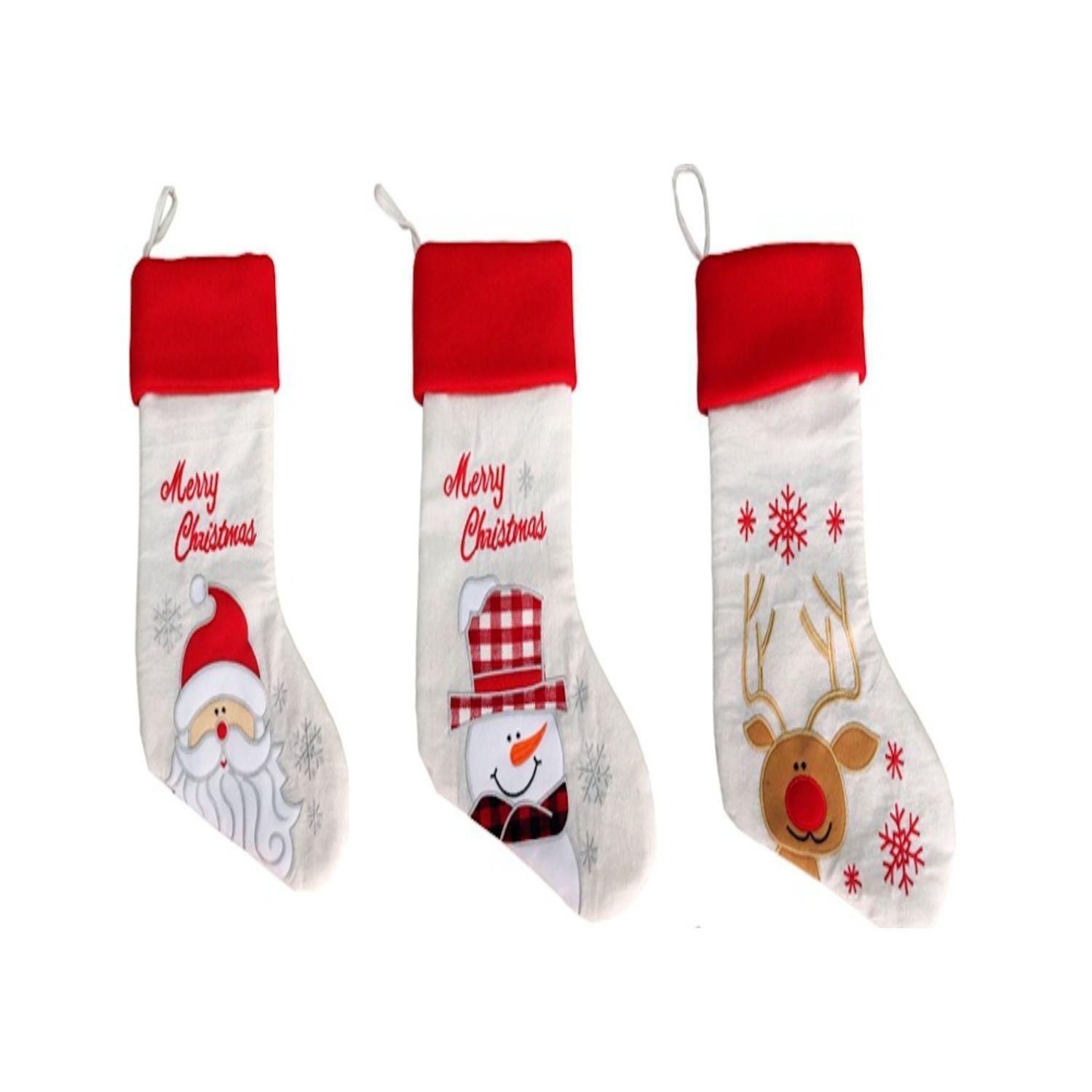 Pack 3 Botas Navidad  Bordadas -Bohemik-4