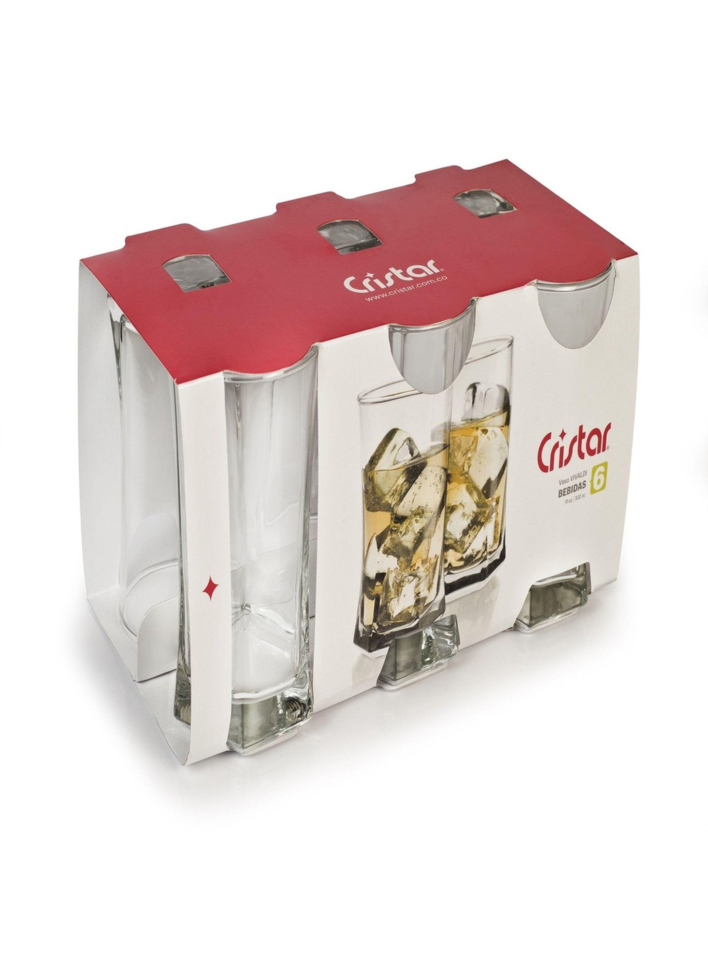 Set De 6 Vasos Altos 332 Cc Vivaldi Vidrio-2