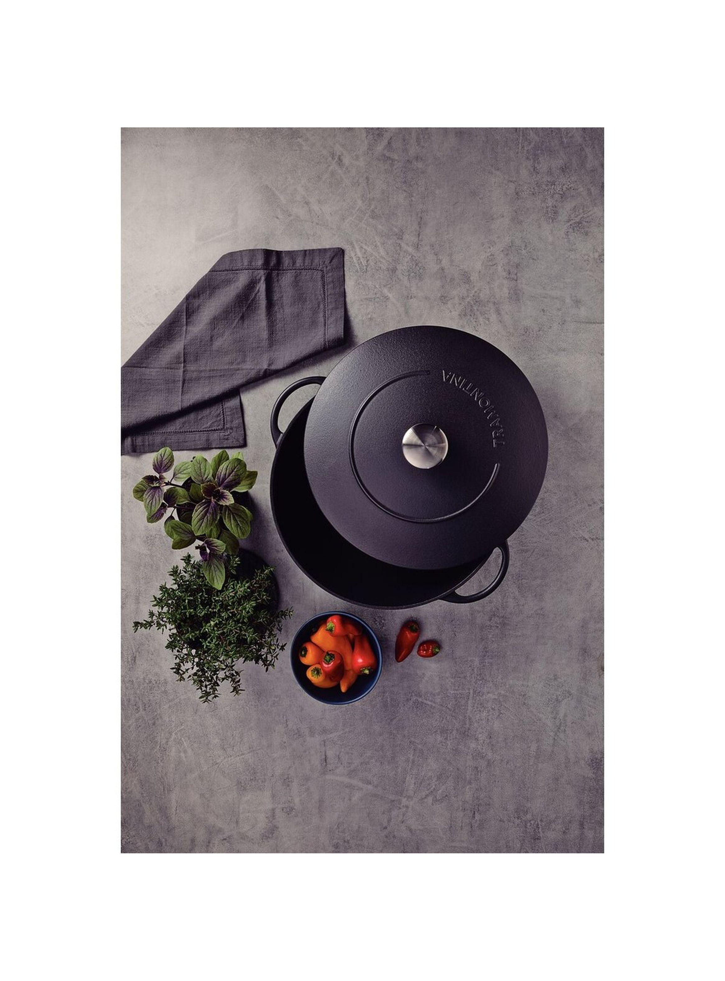 Cacerola en Hierro Esmaltado de 24 cm 4 L Tramontina Trento-4