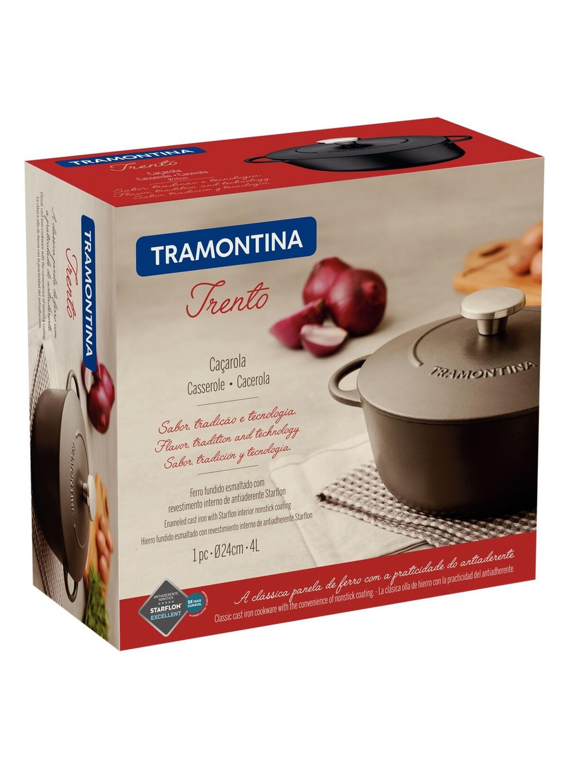 Cacerola en Hierro Esmaltado de 24 cm 4 L Tramontina Trento-5