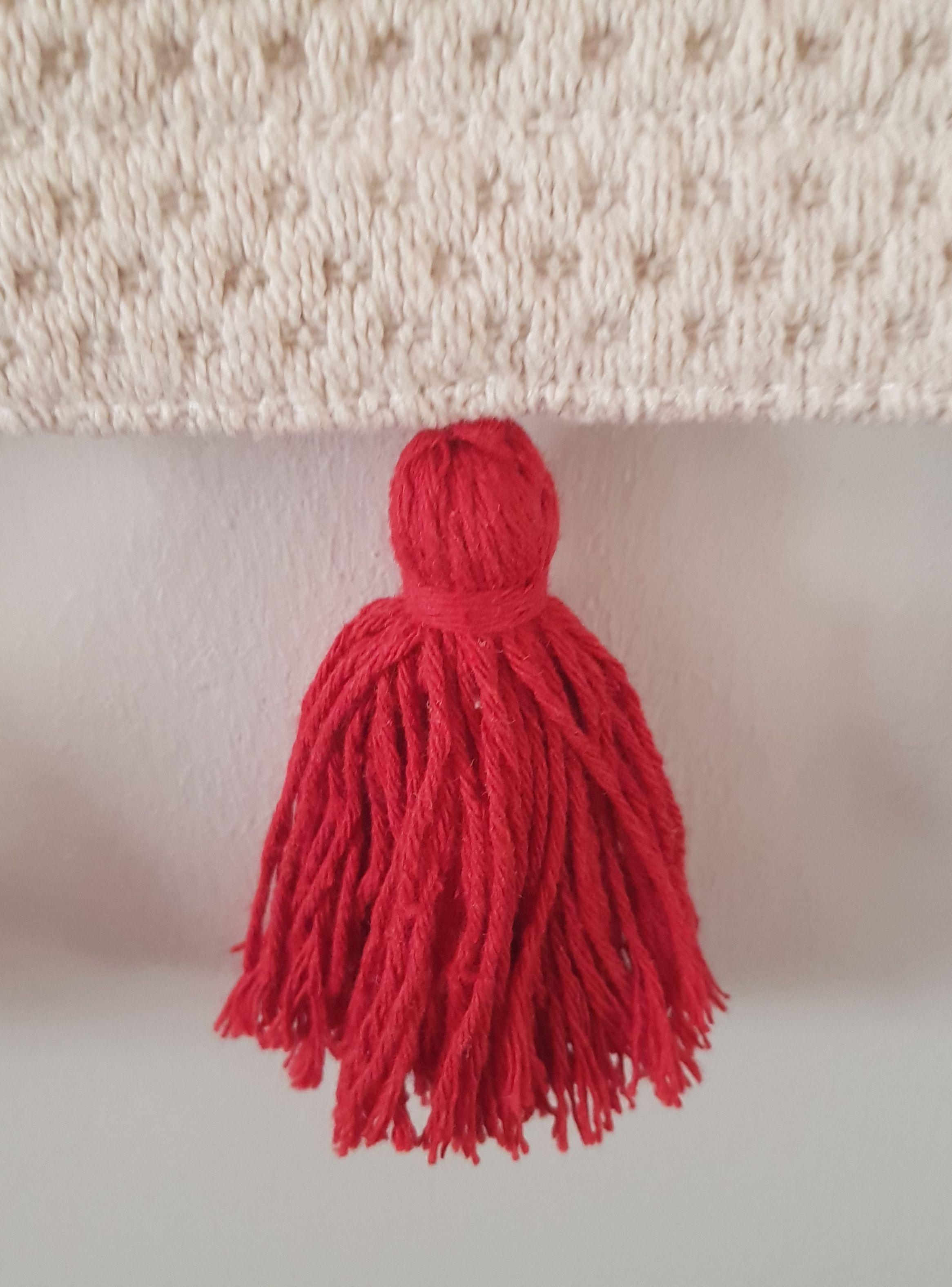 Tapiz Mural Boho Navideño Bordado de 60 cm x 40 cm-2