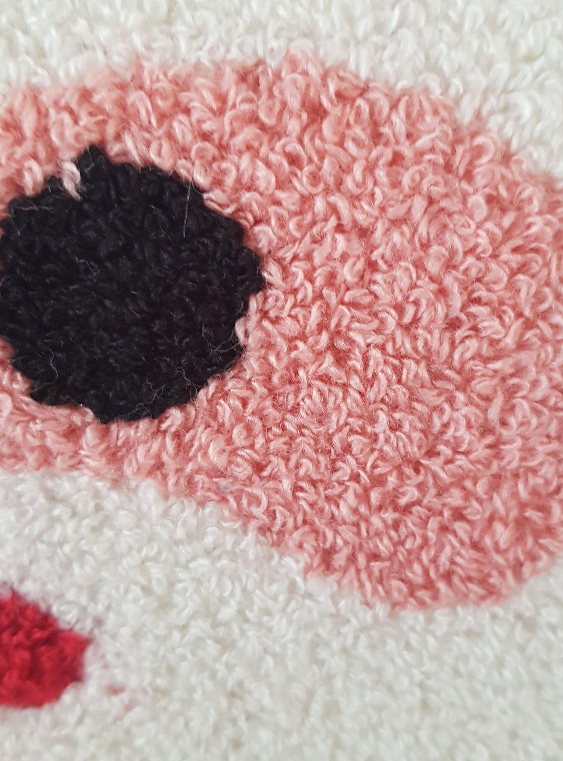 Tapiz Mural Boho Navideño Bordado de 60 cm x 40 cm-3