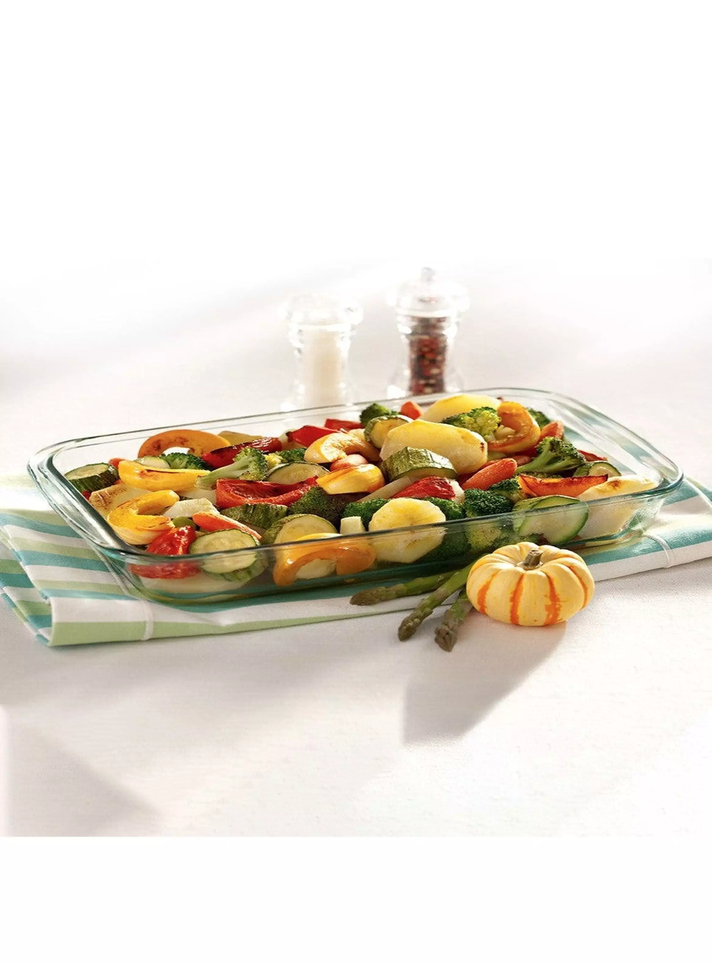 Asadera Rectangular Mediana 2.2 Litros-2