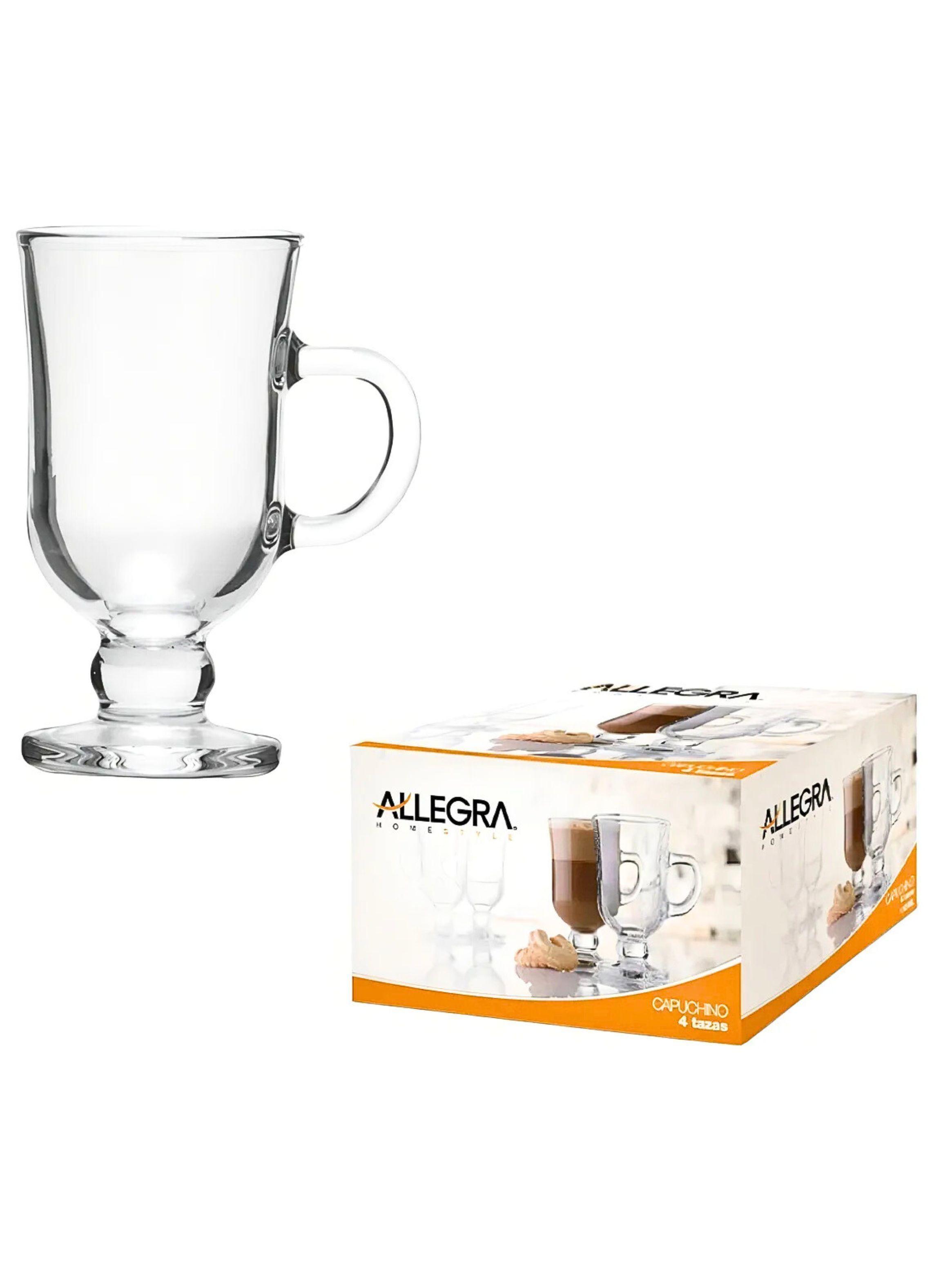 SET 4 TAZAS CAPPUCCINO PEQUEÑA 110 ML-2