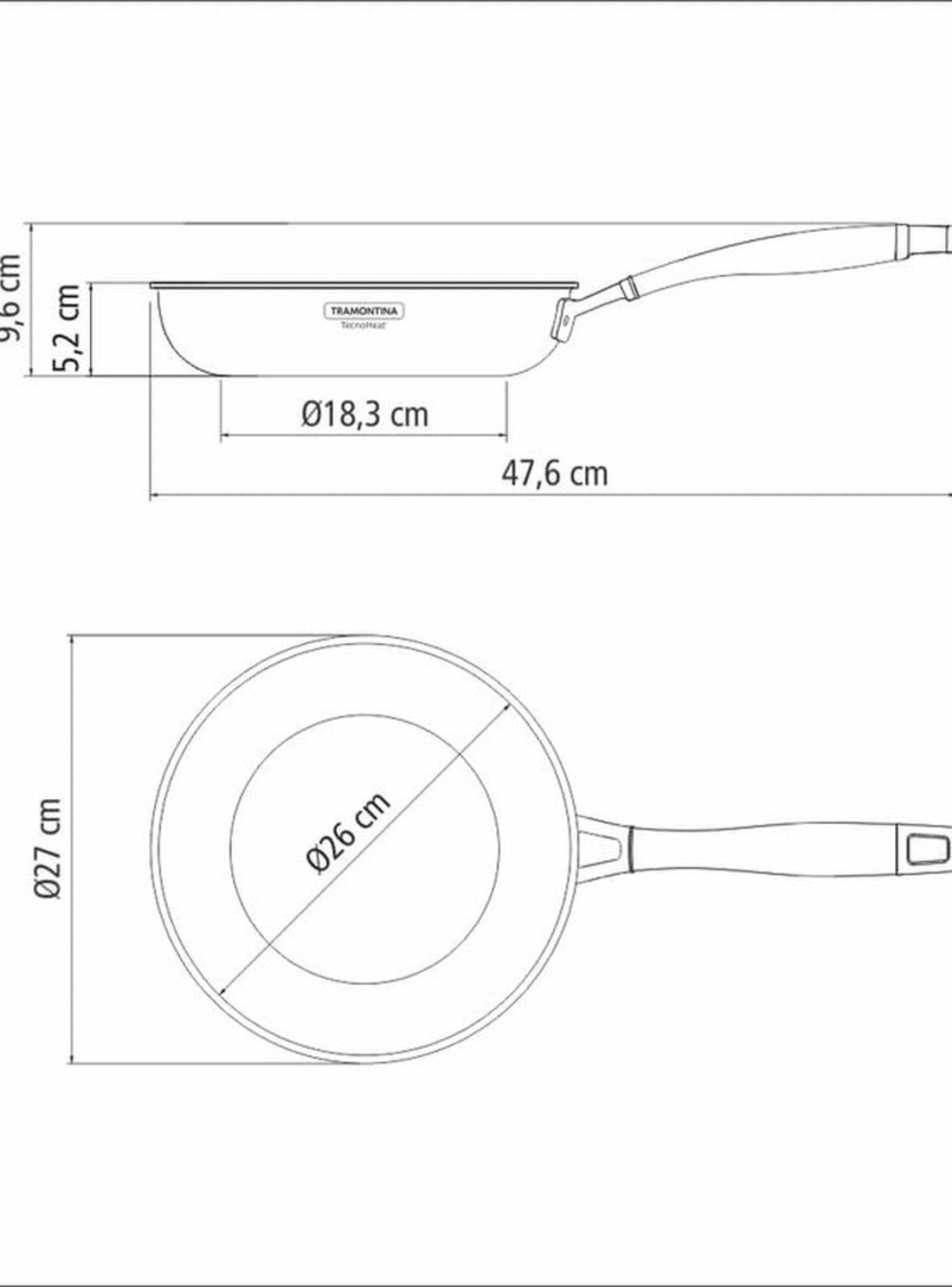 Sarten Grano  Ace. Inoxi. cuerpo triple revestimiento interno ceramico  26 cm-4