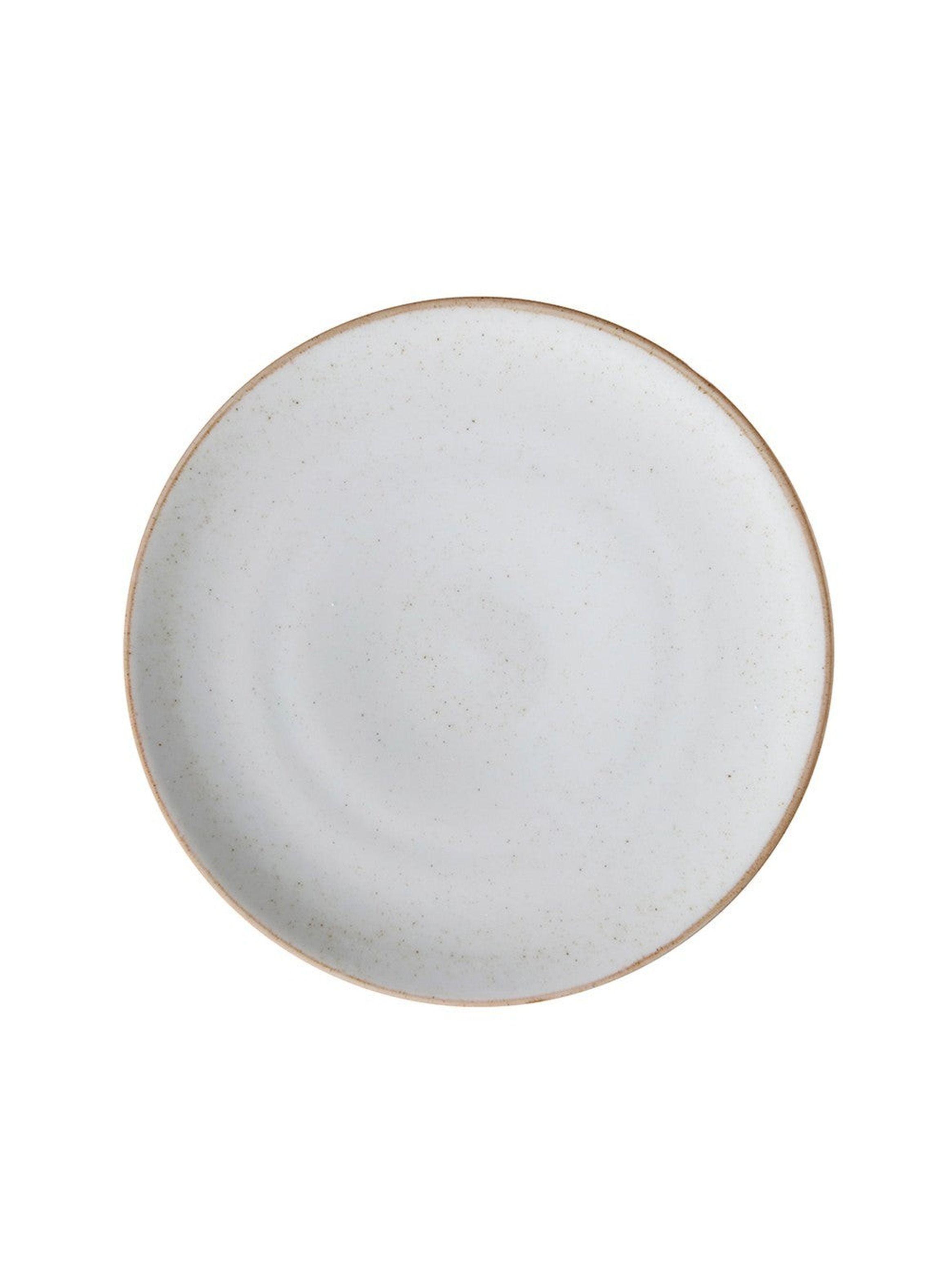 Set de 6 Platos Llano Coupe 17 2 Cm Blanco Beige Artisan-2
