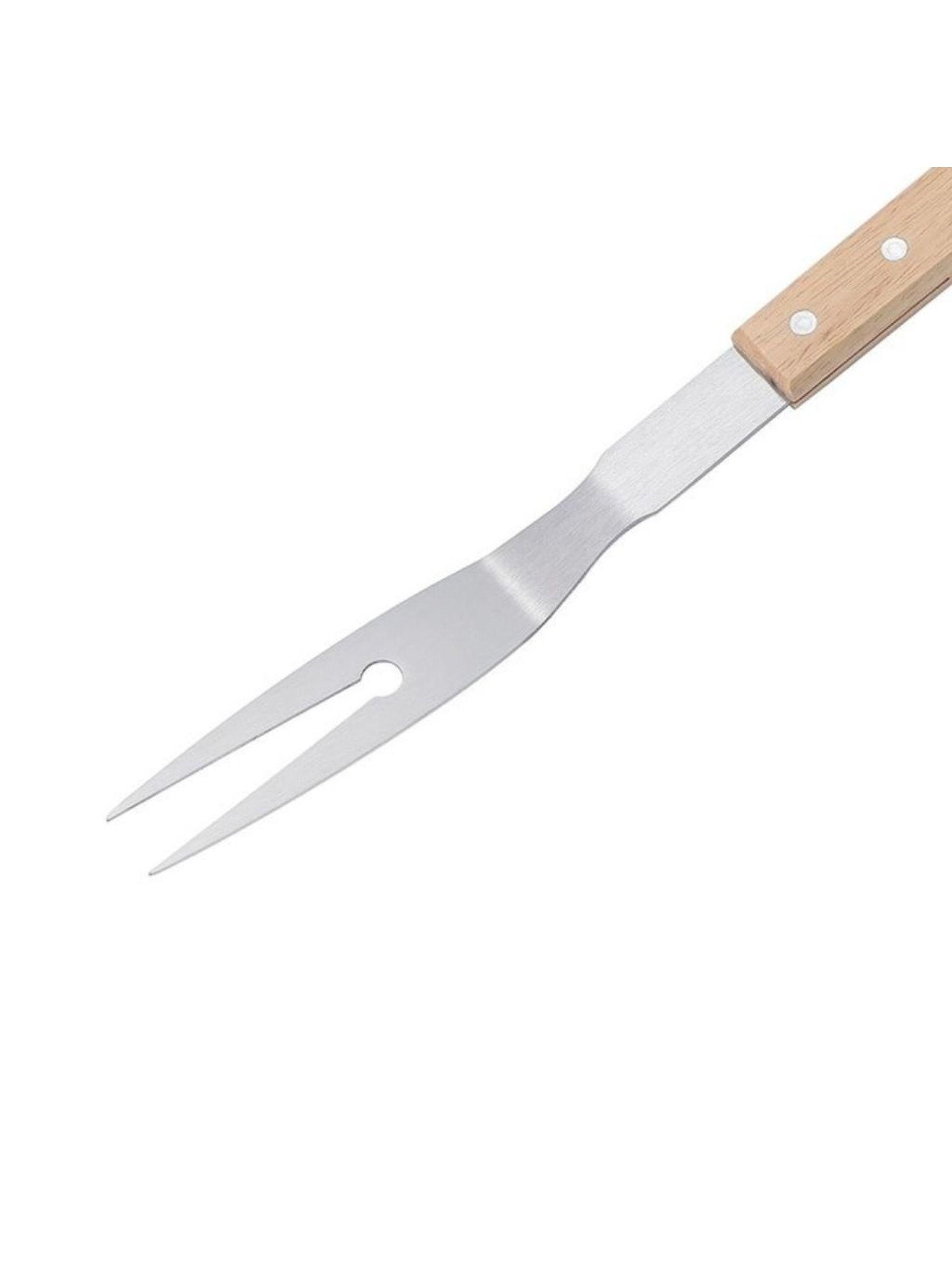 Trincho Parrilla Acero Inoxidable 44 cm-2