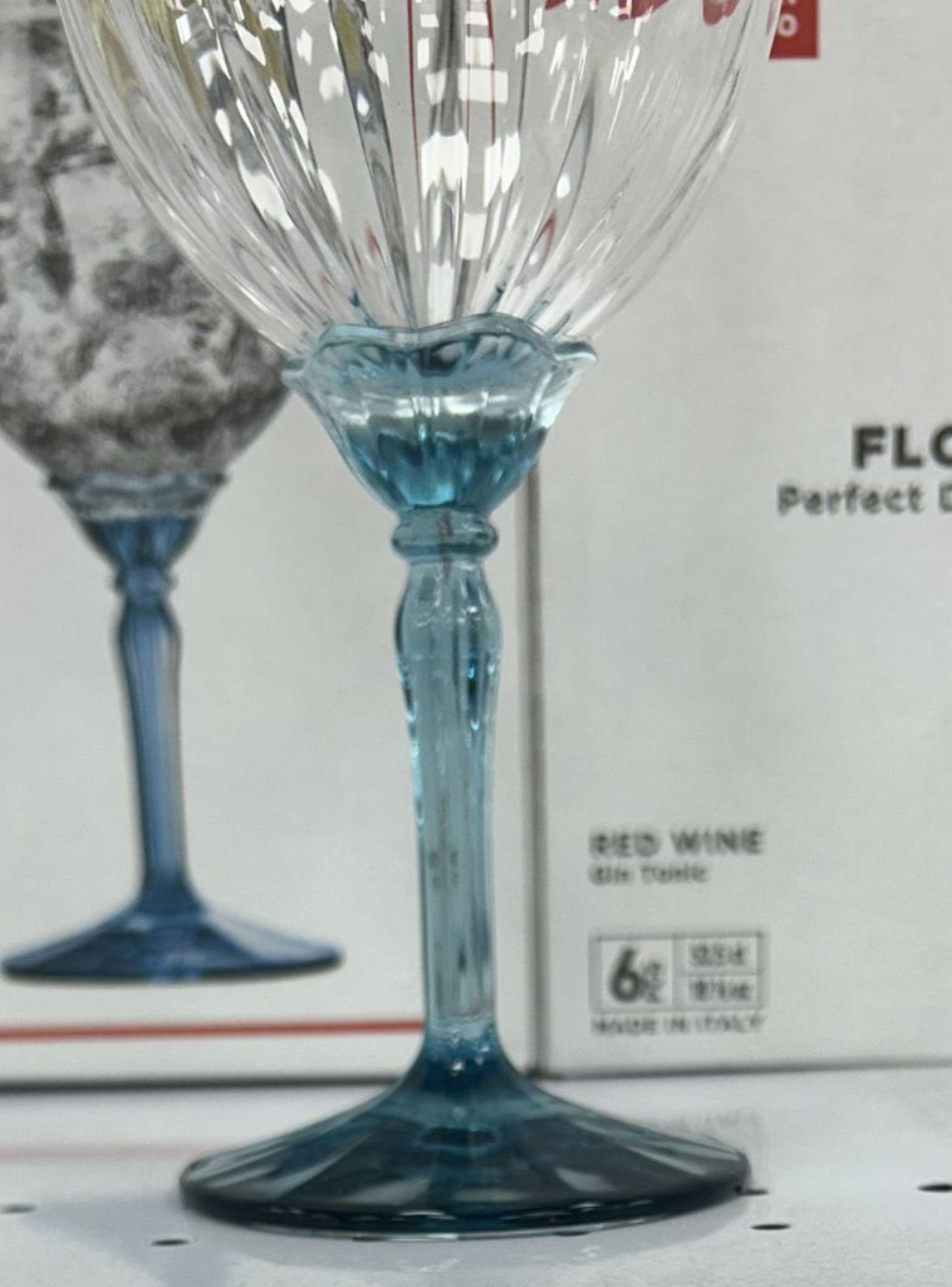 Set de 6 Copas de vino blanco florian azul-2