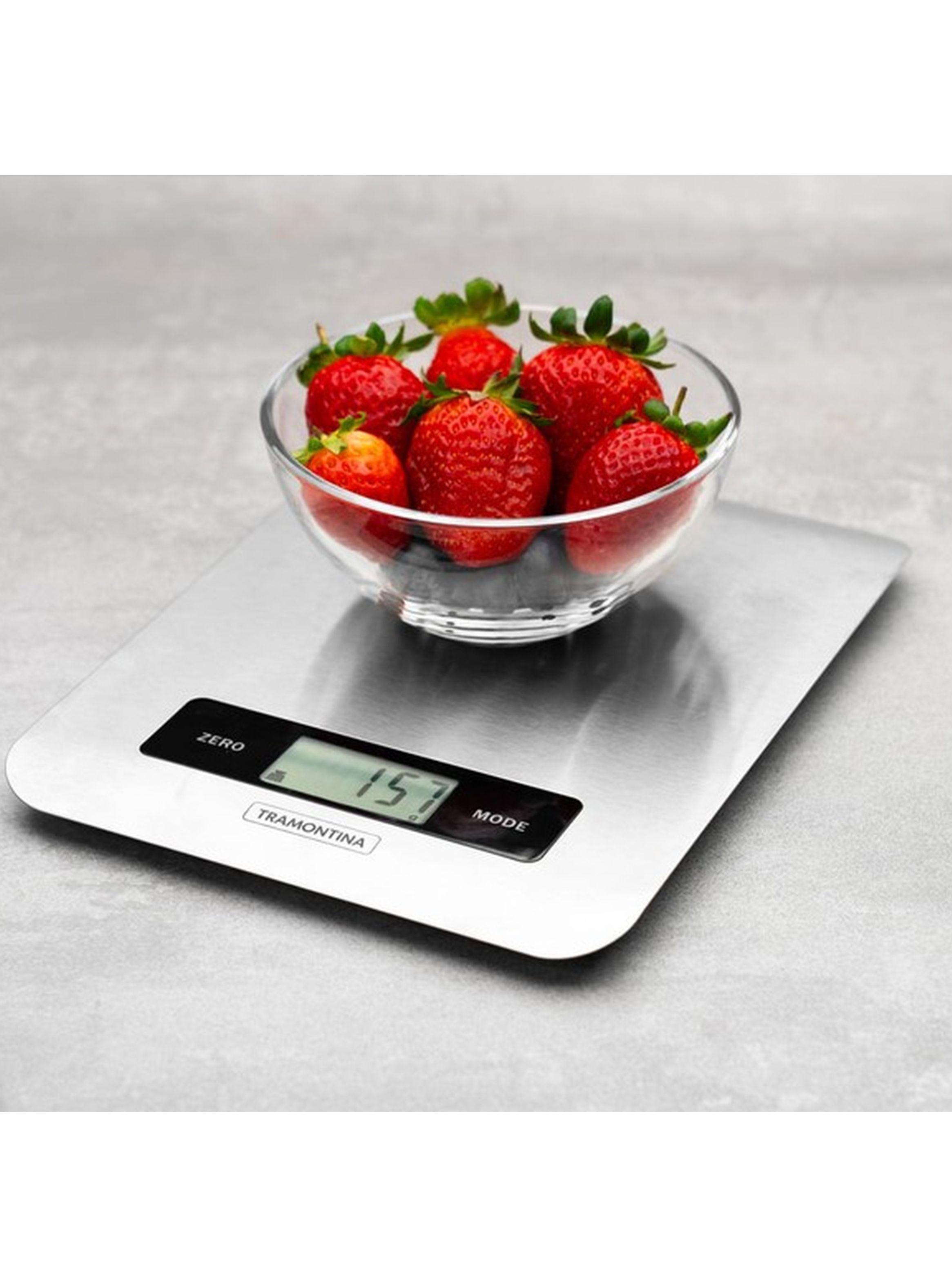 Balanza Digital para Cocina Tramontina Adatto de Acero Inoxidable-2