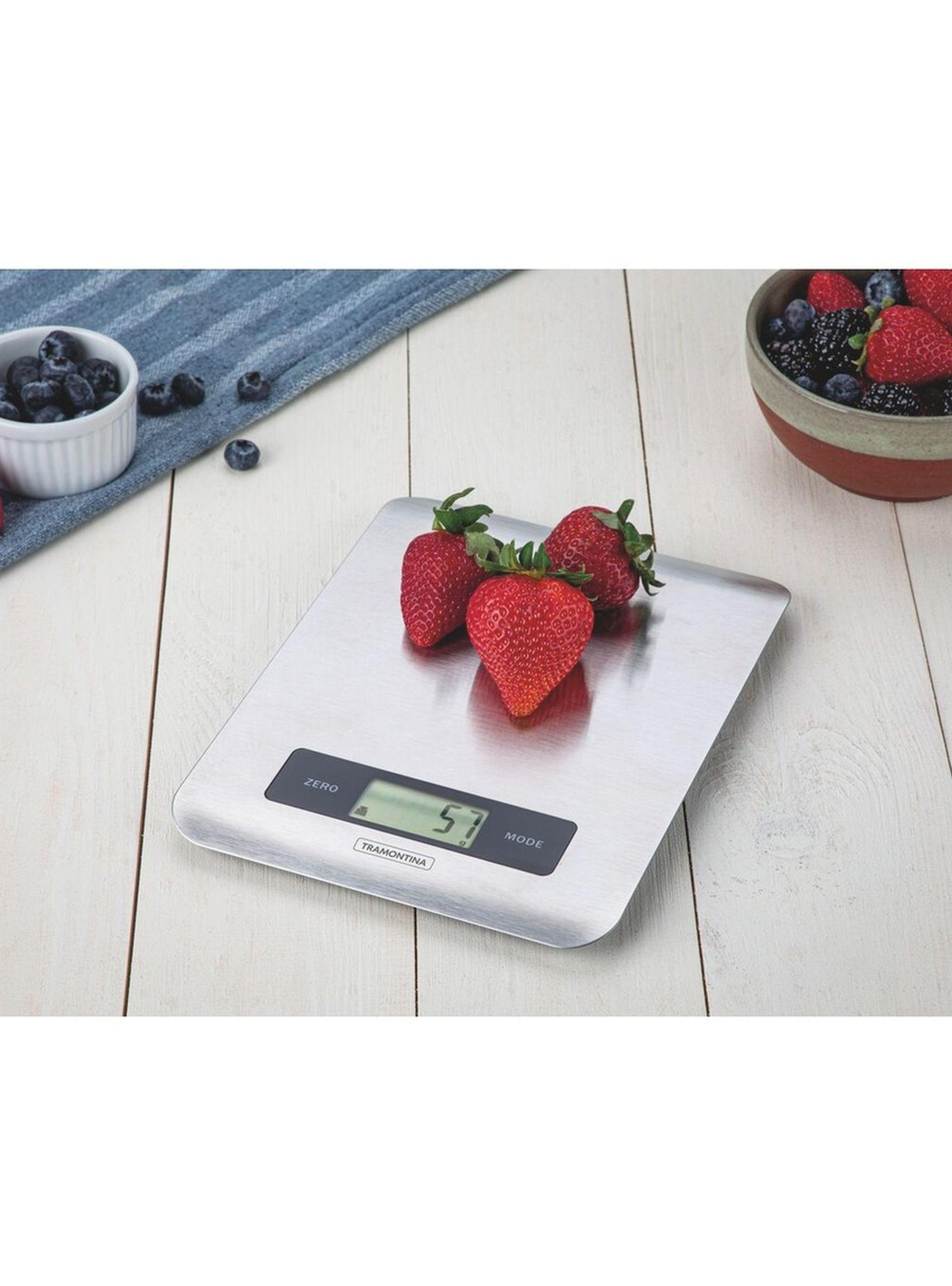 Balanza Digital para Cocina Tramontina Adatto de Acero Inoxidable-6
