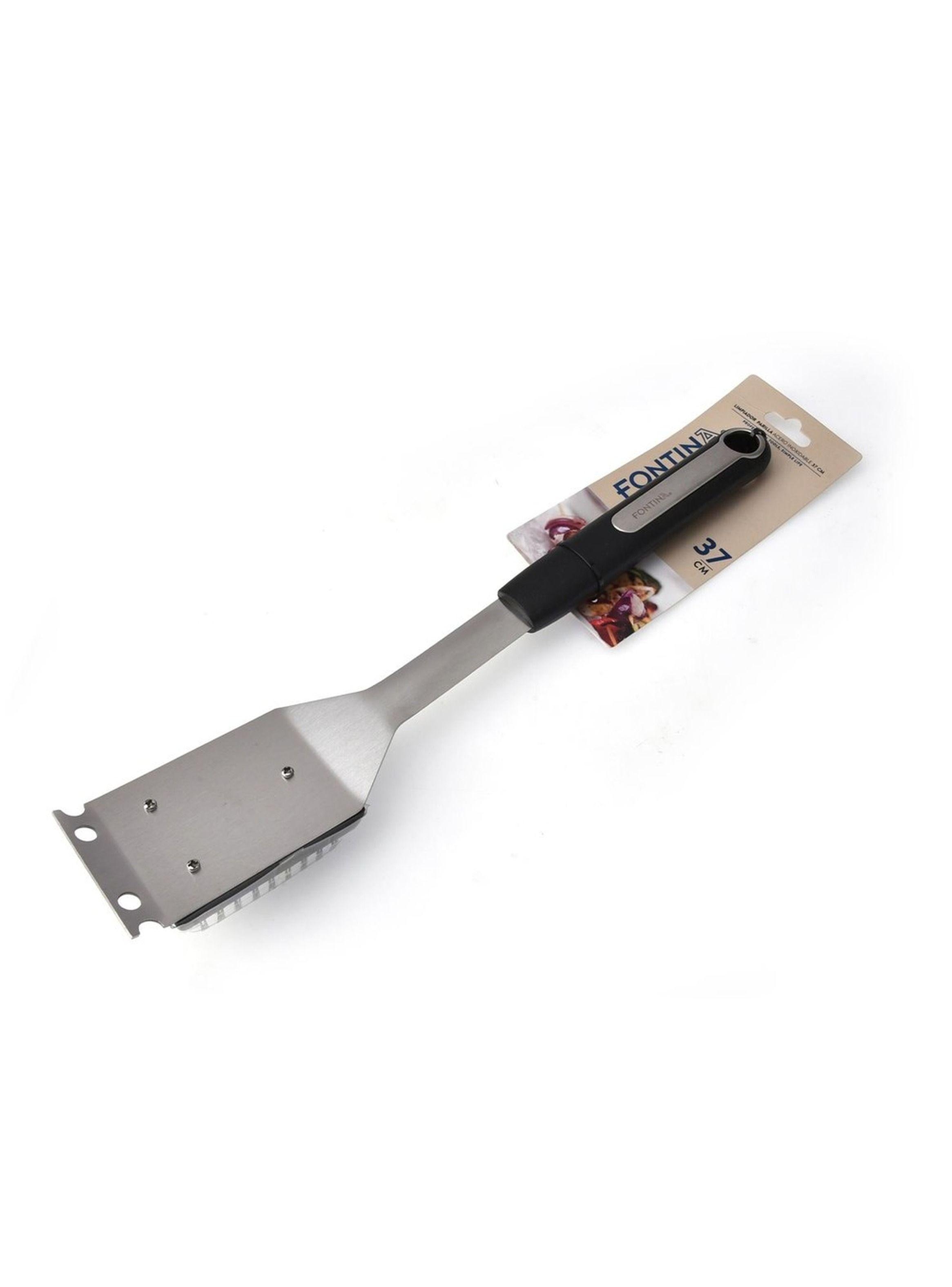 Limpiador Escobilla de Parrilla Acero Inoxidable 47cm-2