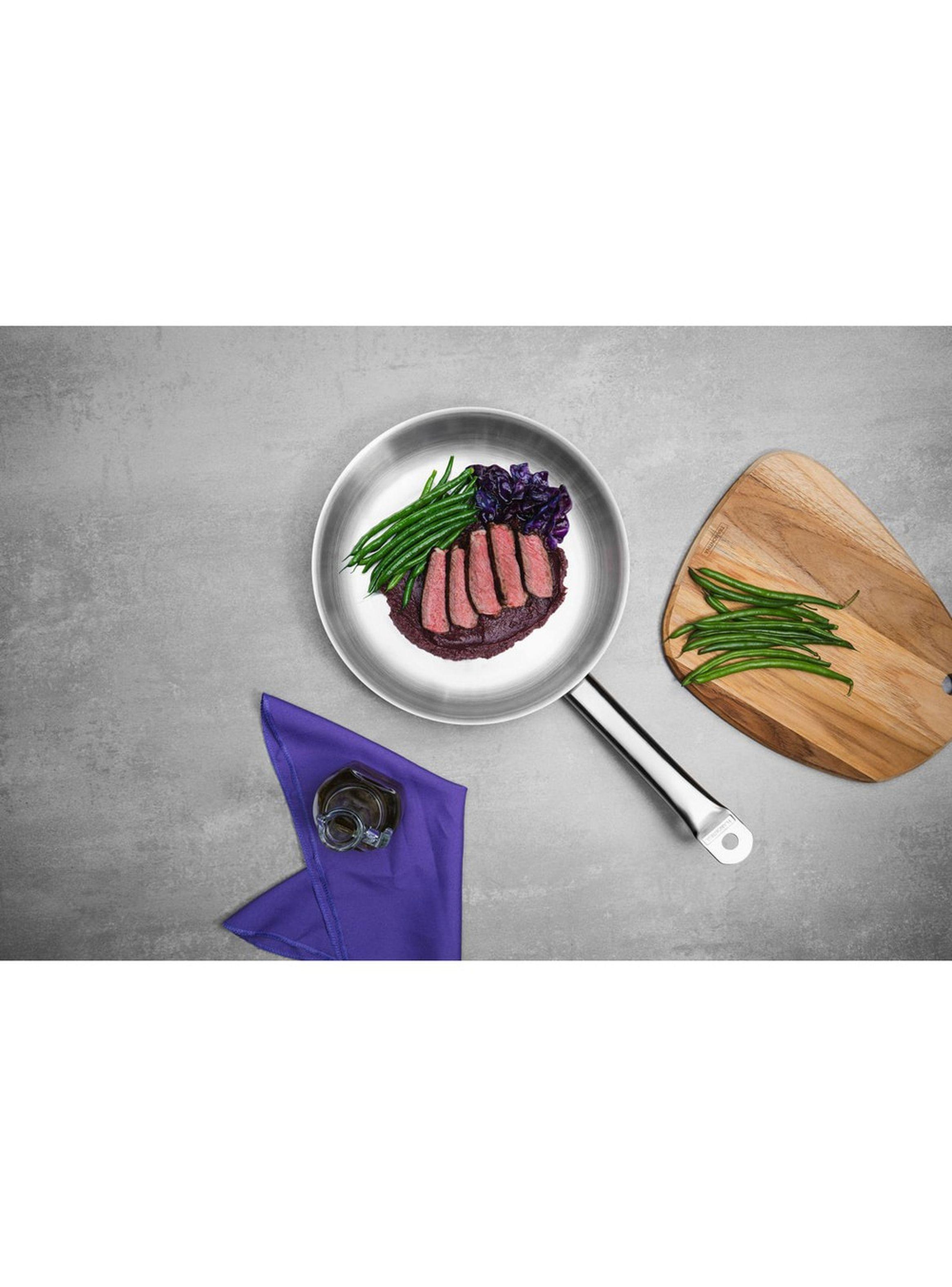 Sart n de Acero Inoxidable 26 cm 2 2L Tramontina Profesional-5