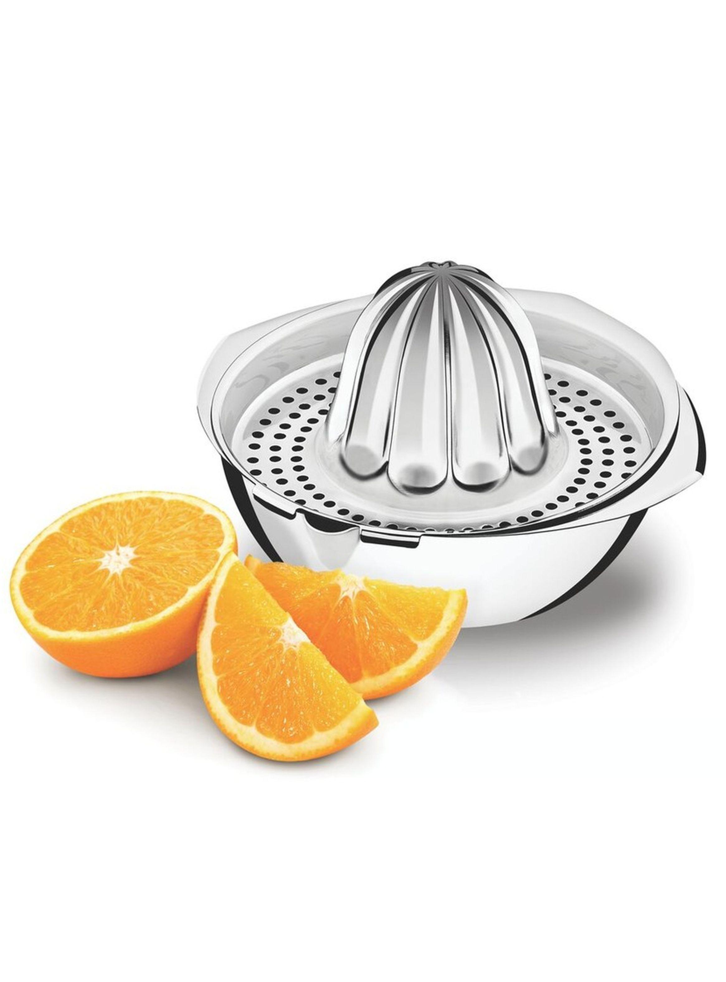Exprimidor de frutas Tramontina Utility de acero inoxidable-3