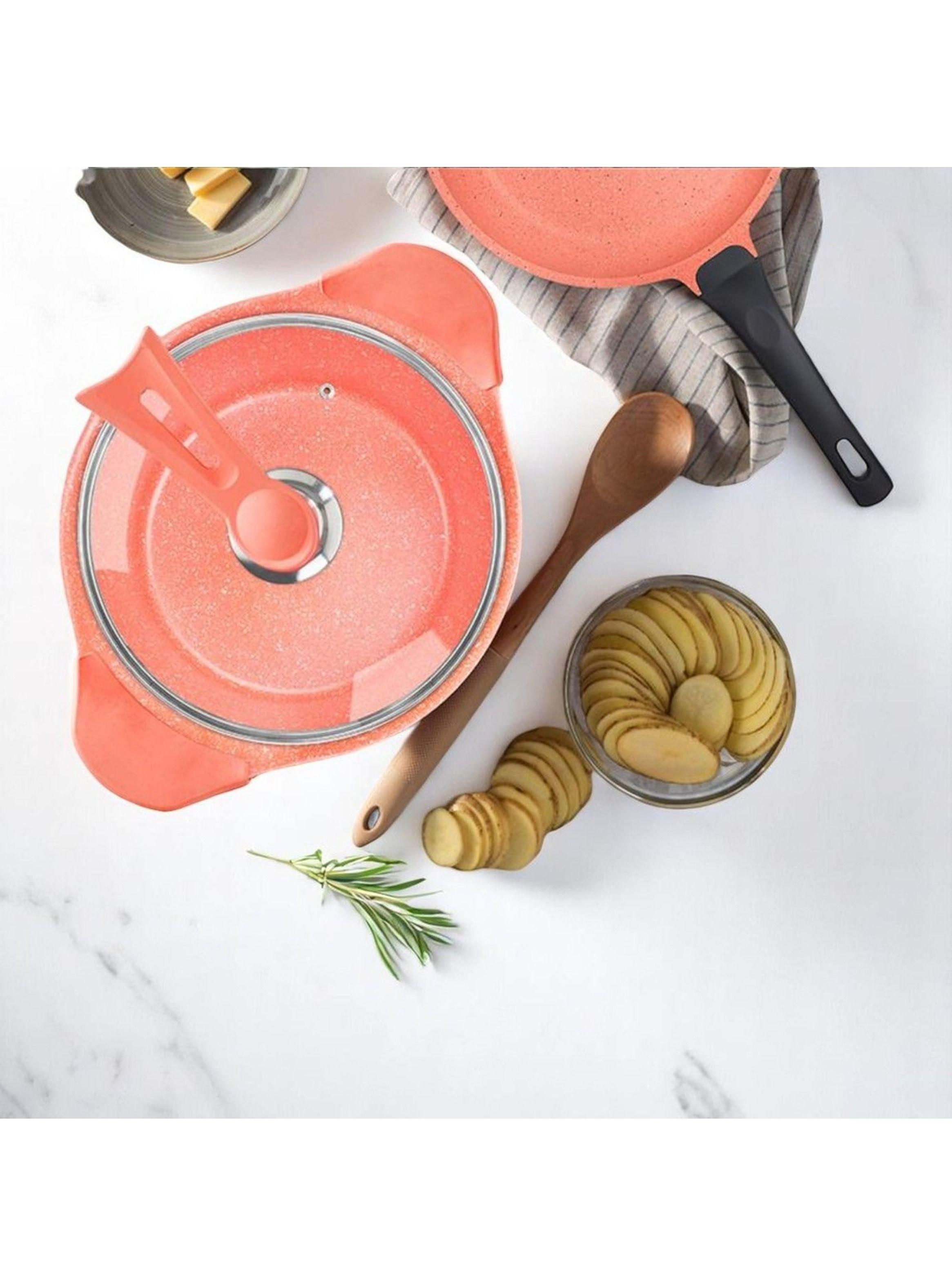 Cacerola De 20 Cm Rosa-2