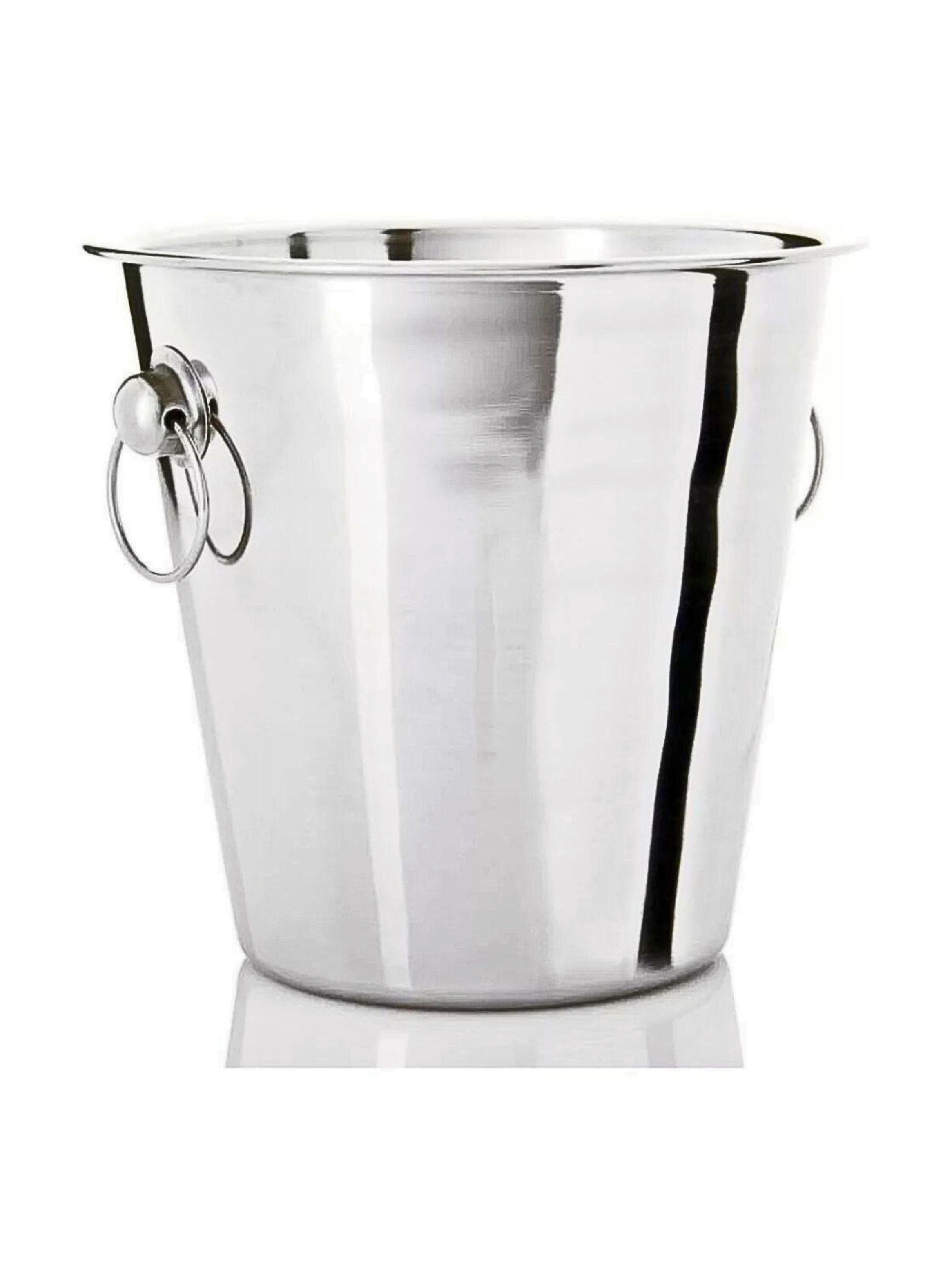 Hielera Acero Inoxidable 22 cm para Vinos y Espumante-3