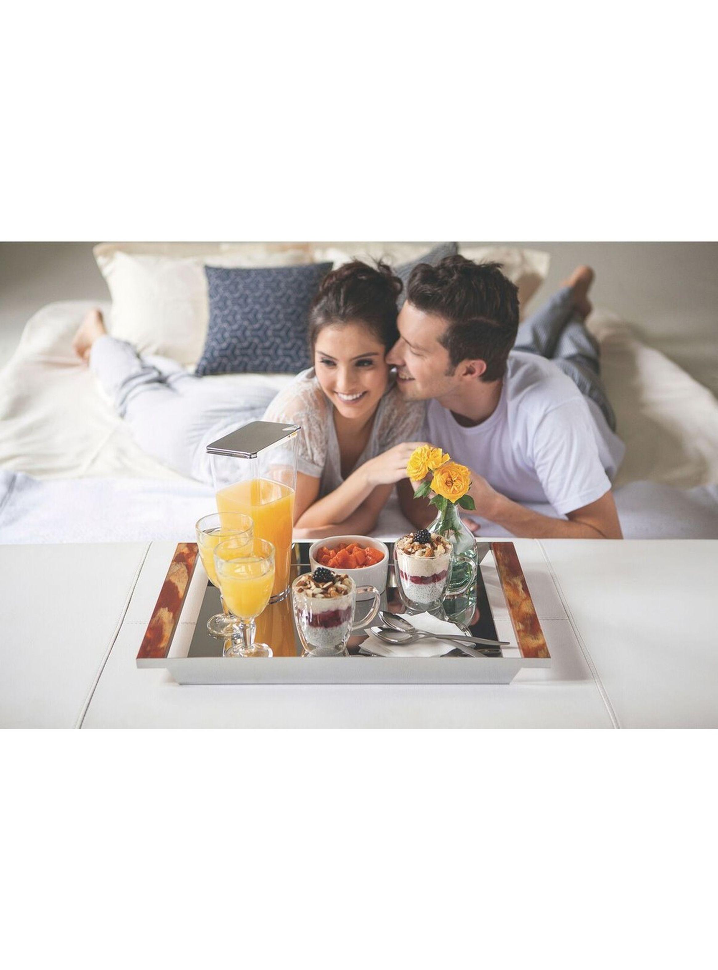 Juego de tazas Tramontina para caf y t vidrio doble con asas 2 piezas-2