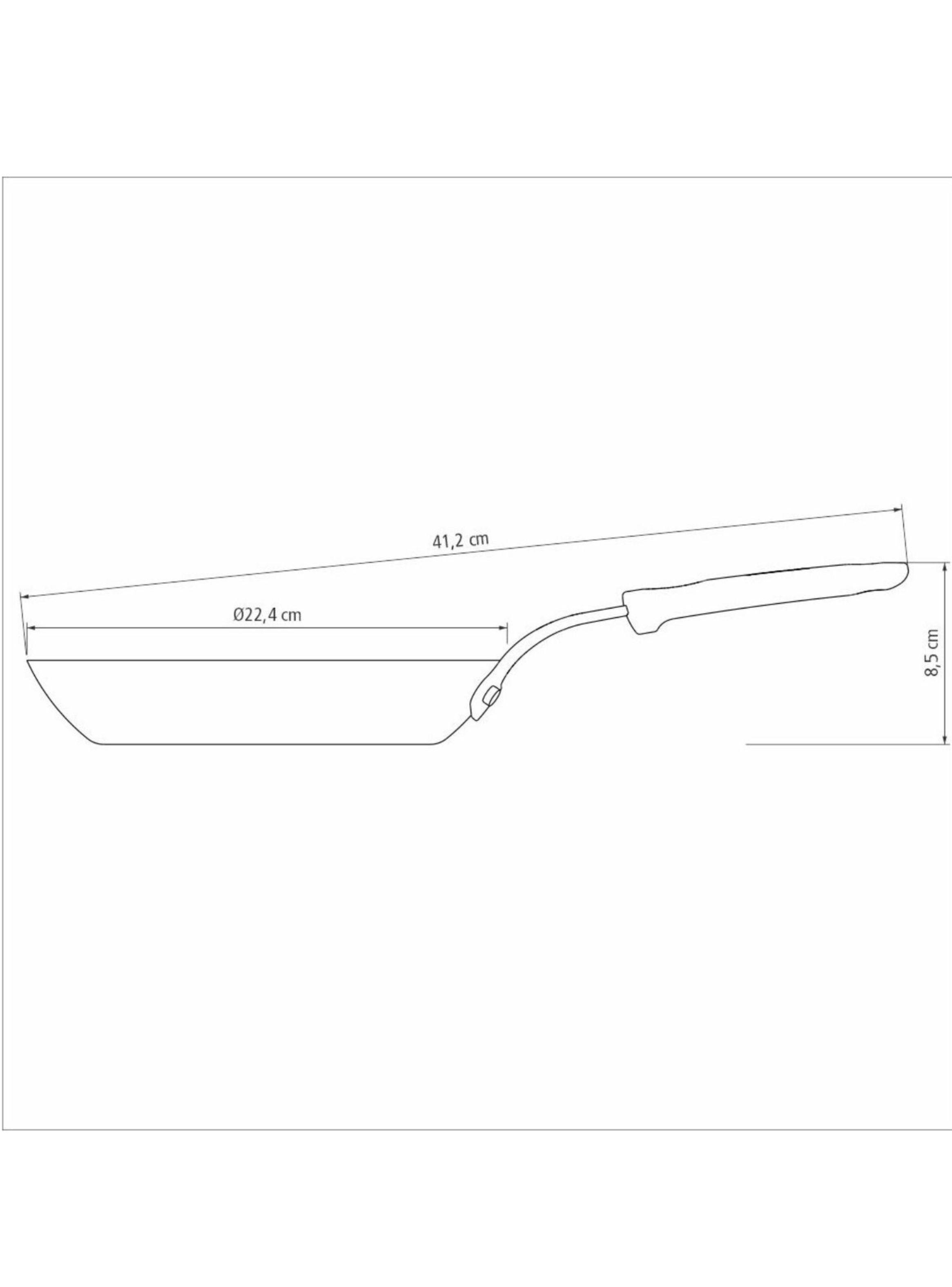 Sarten de Hierro Fundido 22cm 1L Neg Tramontina Profesional-4