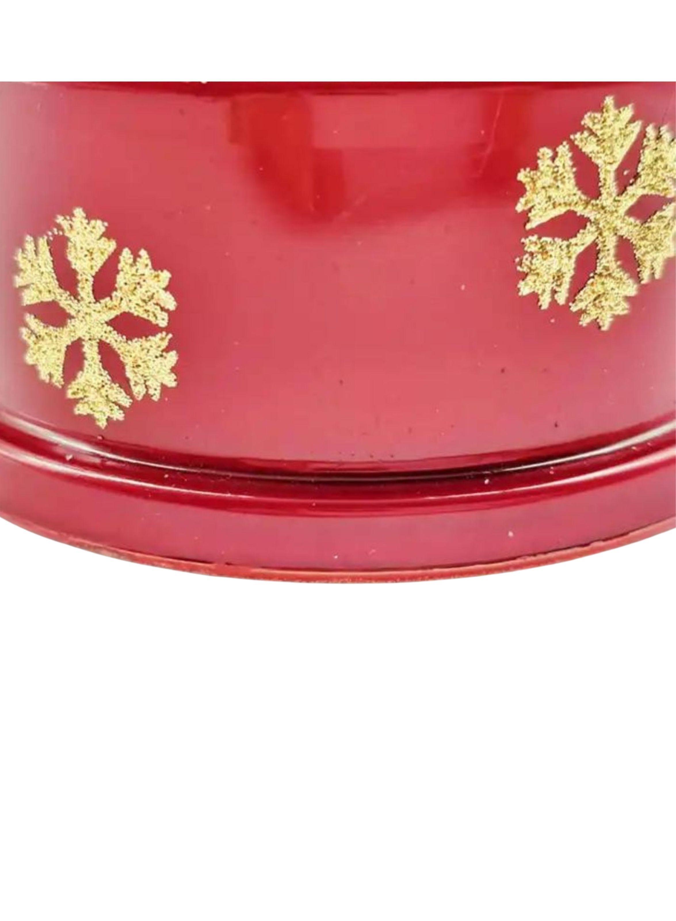 Adorno Navidad Rojo, diseño interior en madera, luminoso y musical-2