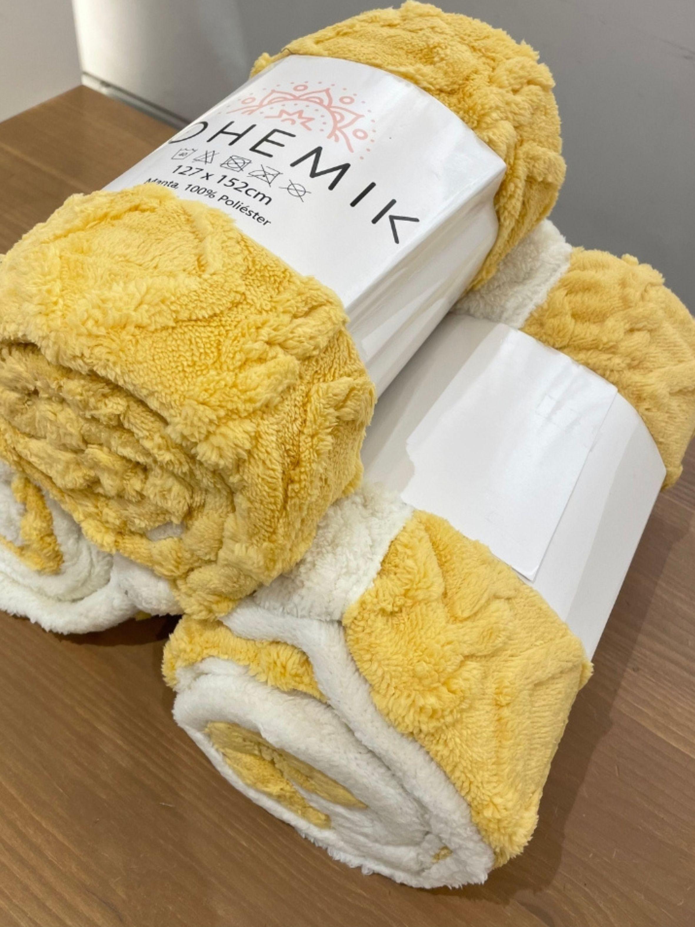 Manta Jacquard Sherpa 127 cm X 152 cm-6
