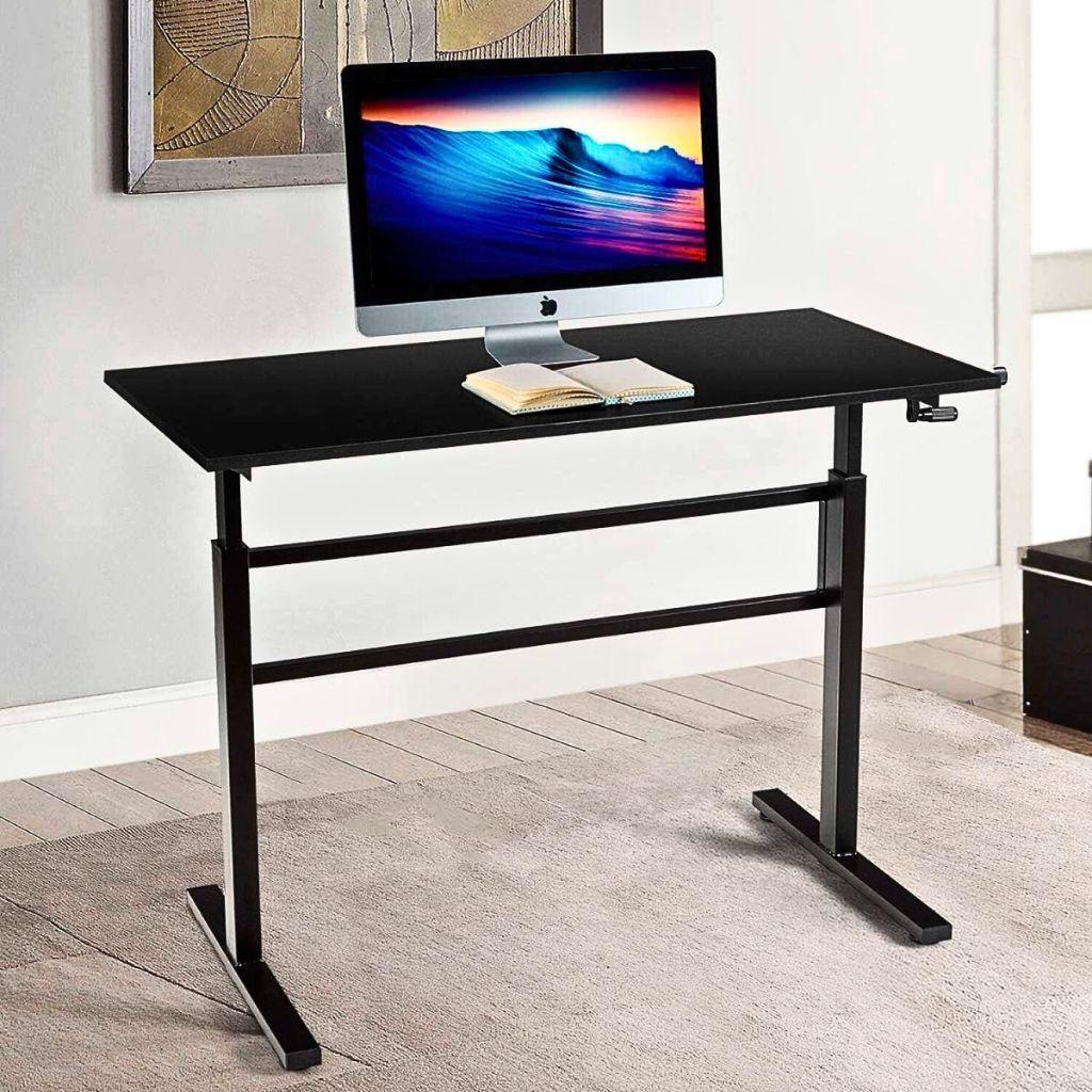 Escritorio de trabajo con altura regulable standing desk Negro-2