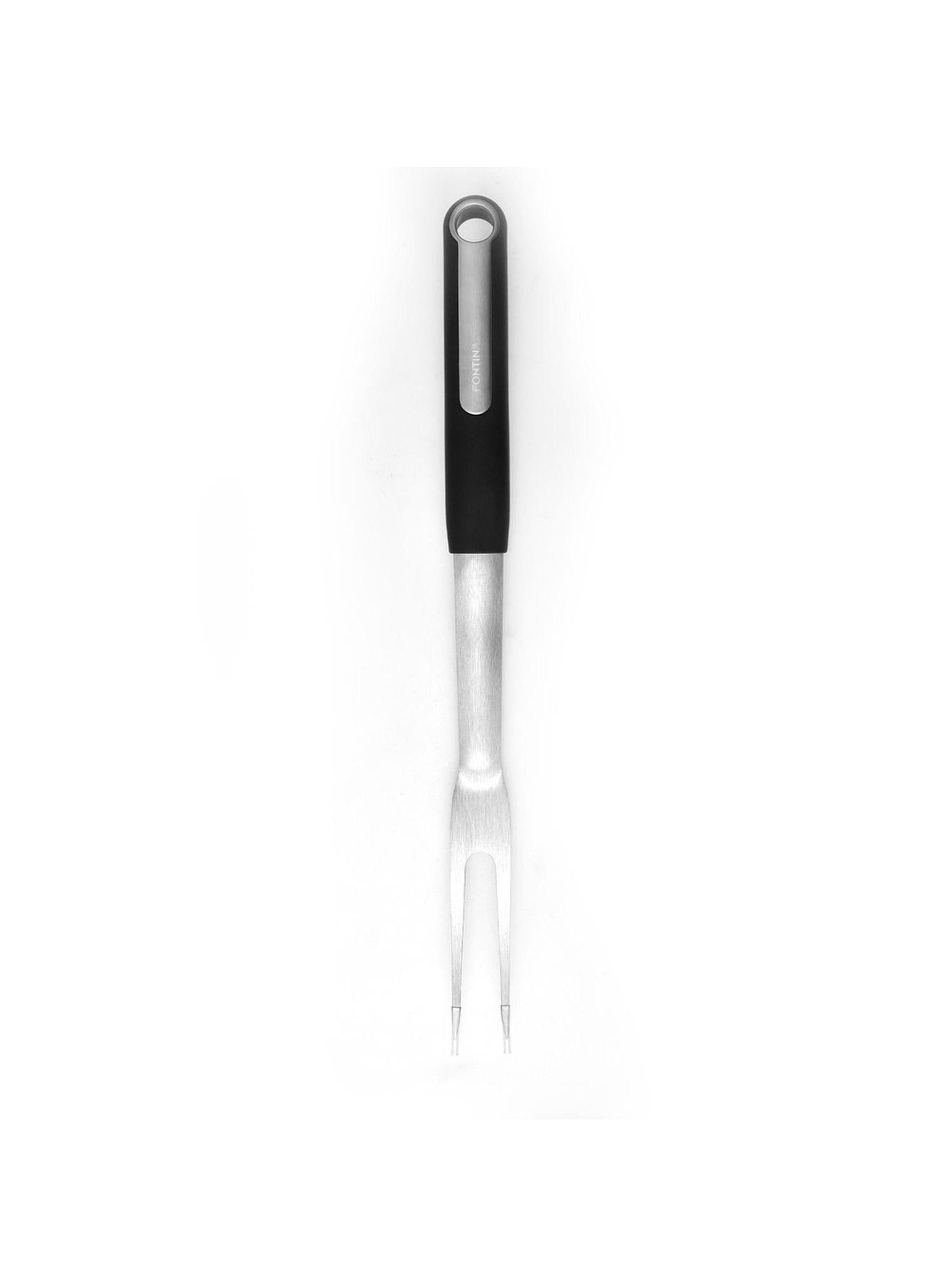 Trincho Parrillero Acero Inoxidable 41cm-0