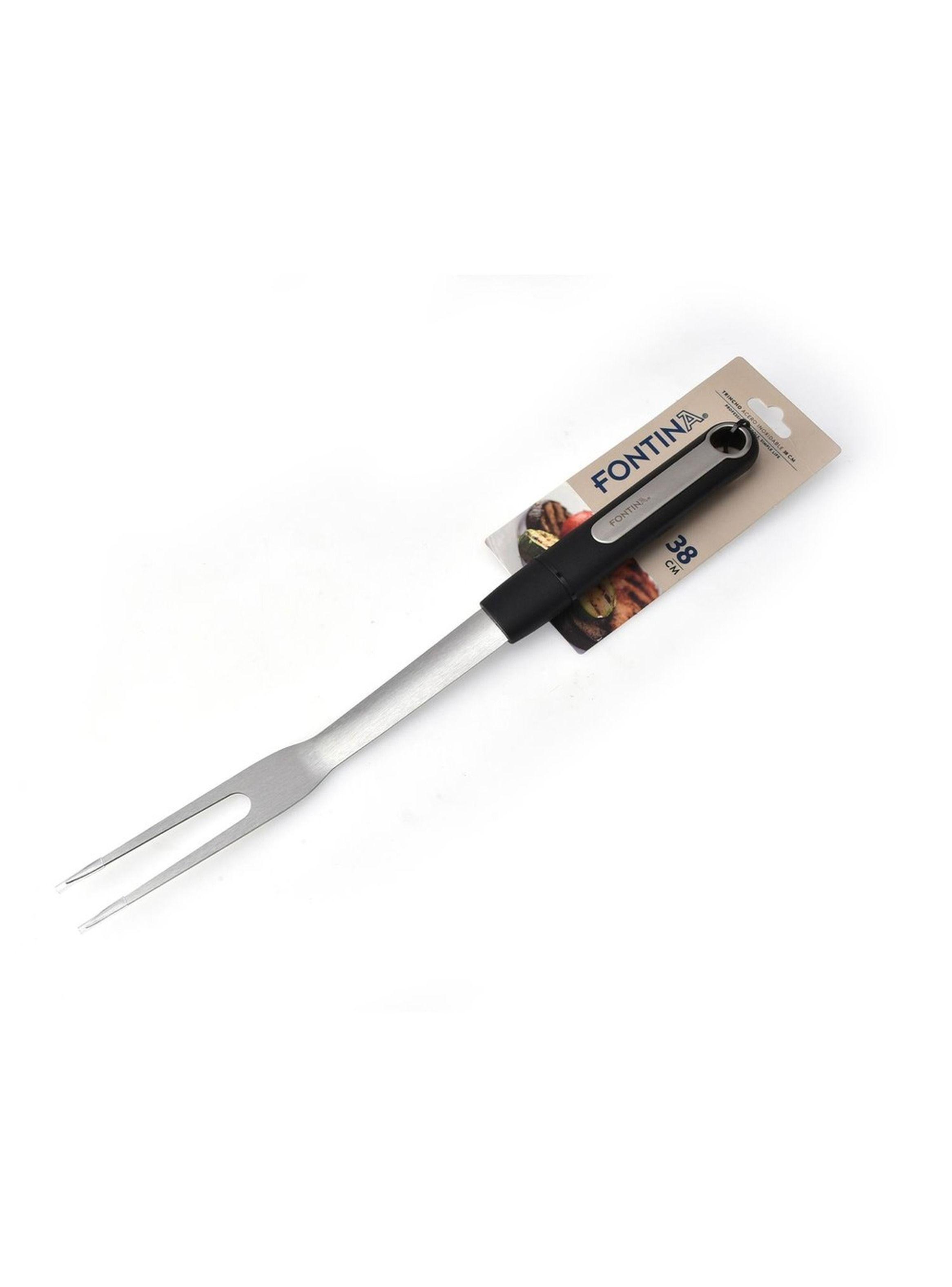 Trincho Parrillero Acero Inoxidable 41cm-2