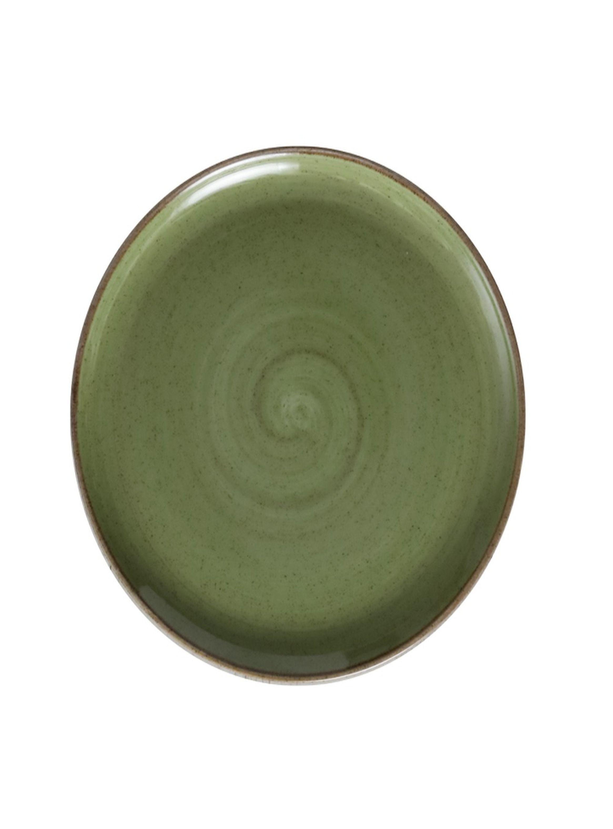 Set de 6 Platos Coupe 17 7 Cm Verde Artisan-2