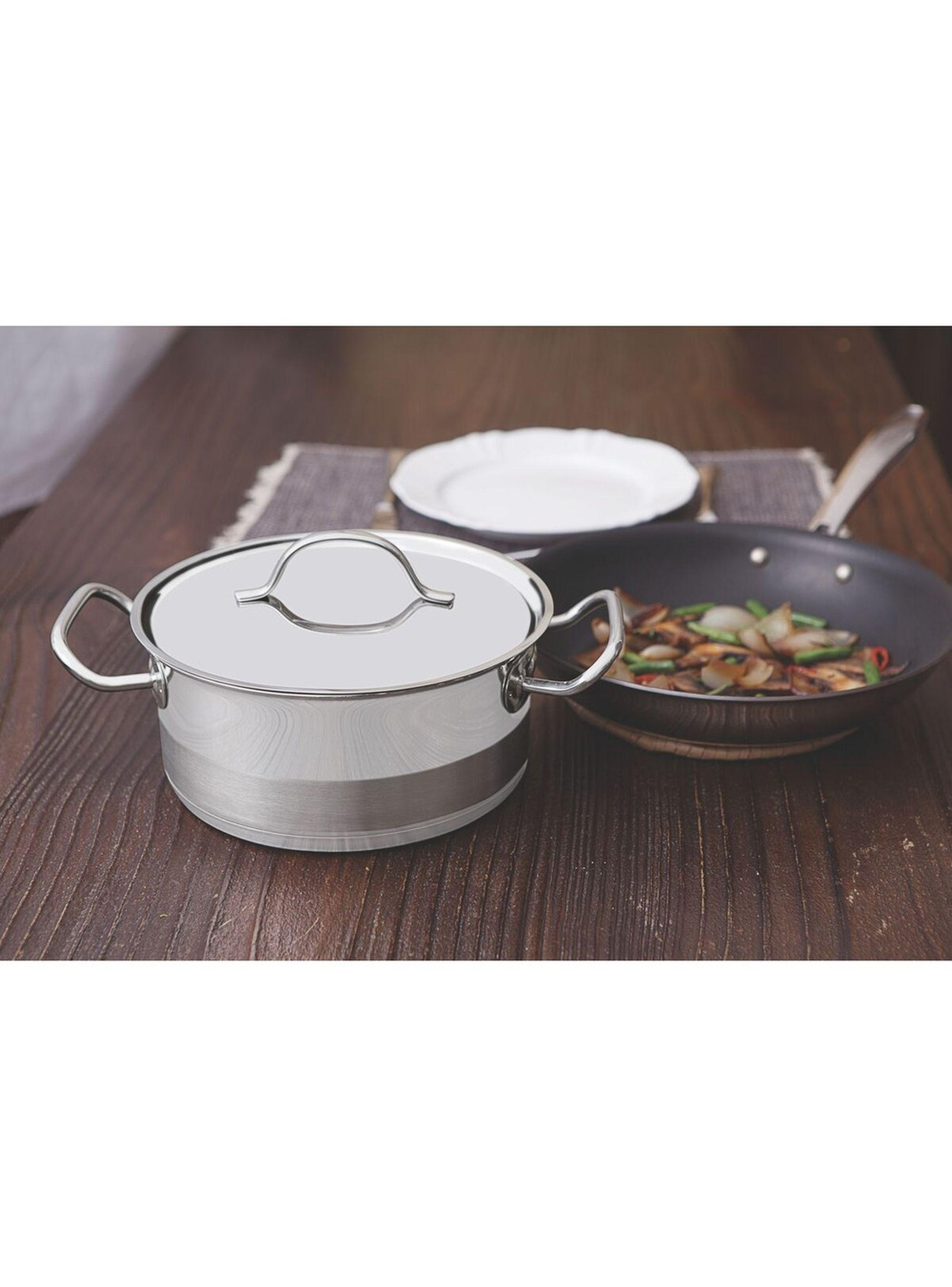 Cacerola de Acero Inox 20 cm 3 6 L Tramontina Profesional-3