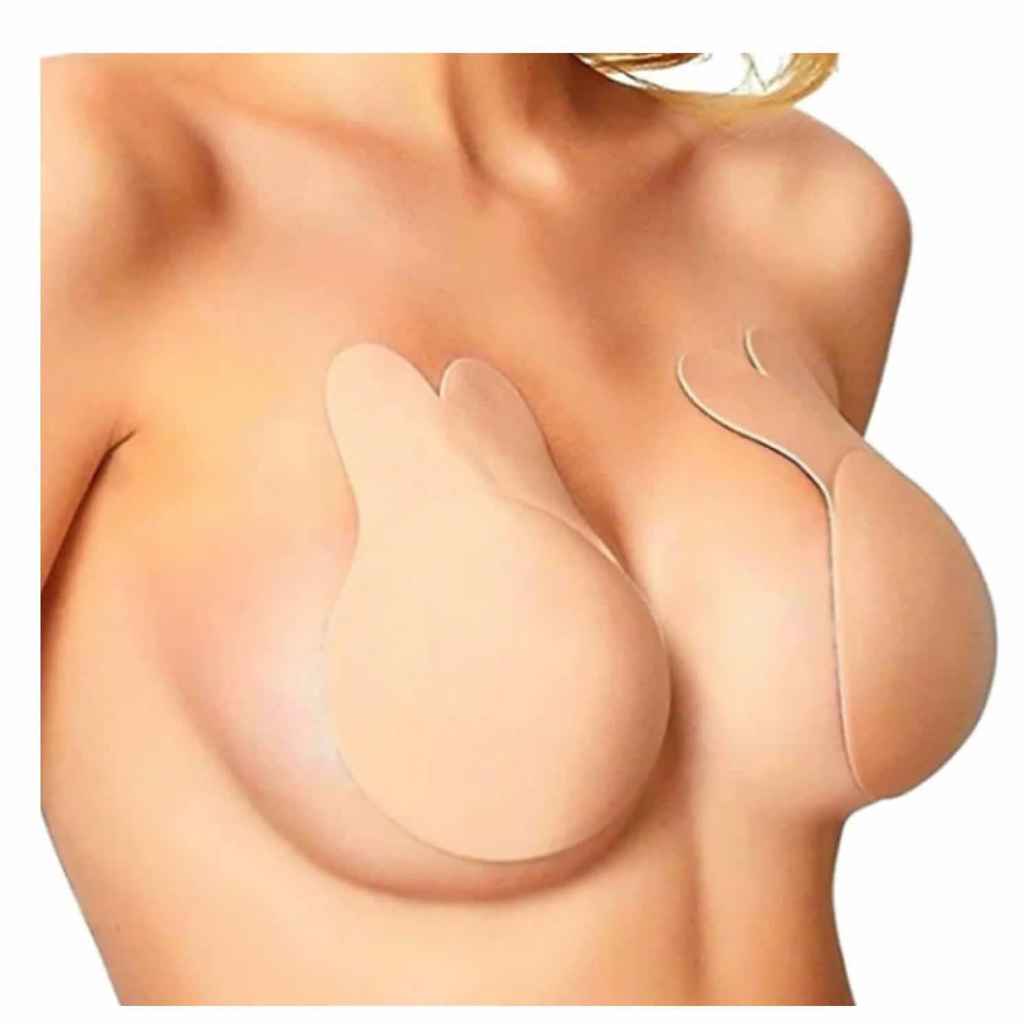 Sujetador Invisible Silicona , Autoadhesivo Gel , Push Up-4