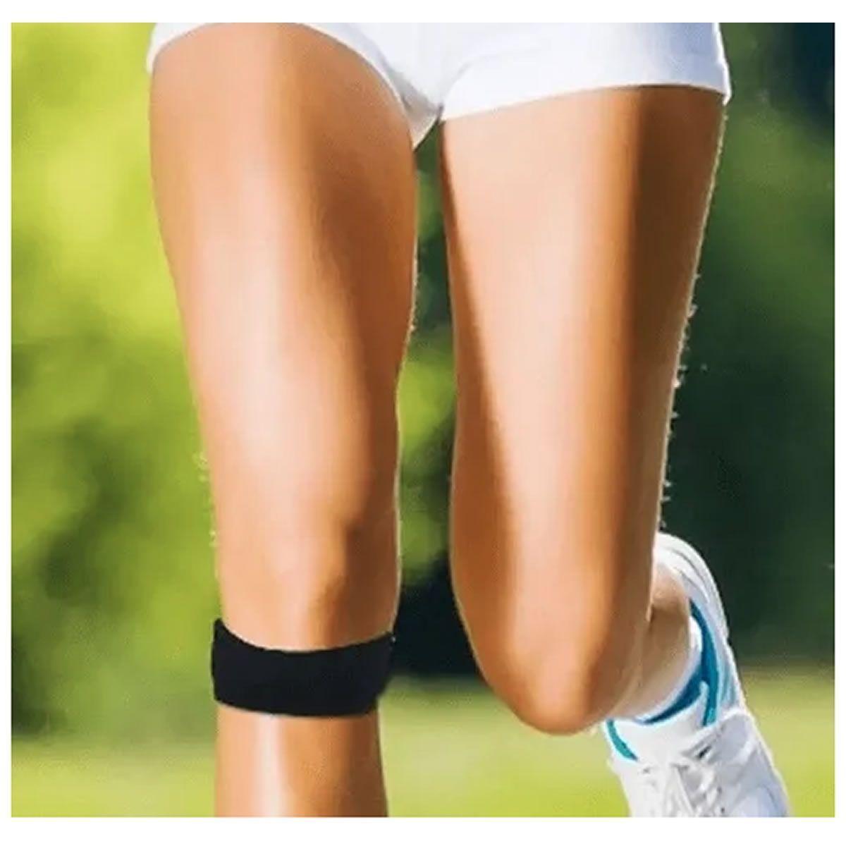Rodillera Menisquera , Rotula Deporte Ajustable con Velcro-2