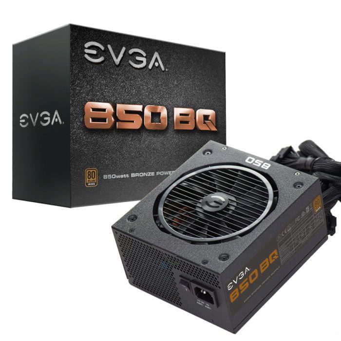 Fuente de Poder EVGA BQ 850w - Semi Modular, 80+ Bronce-0