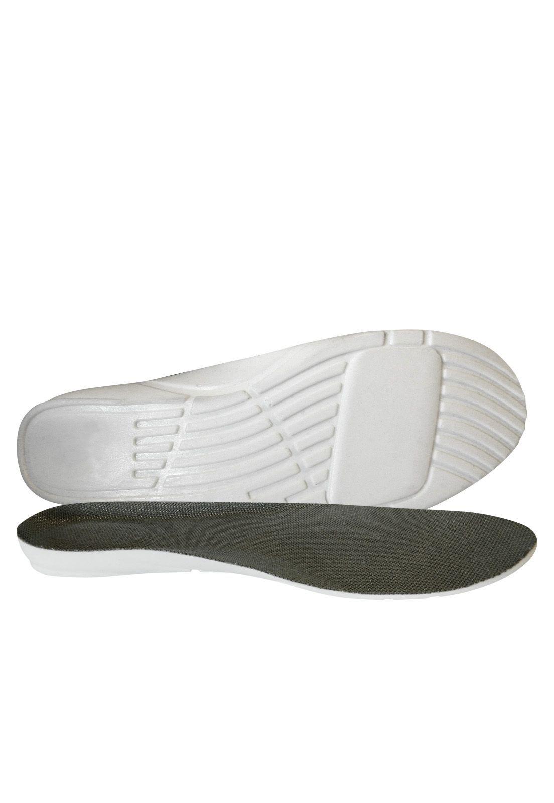 Zapatilla Con Velcro y Cordón Elasticados Negra-5