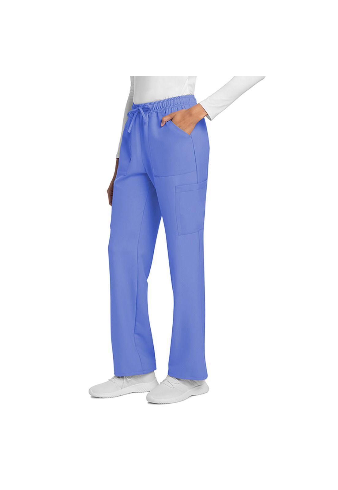 PANTALÓN CLÍNICO MUJER CHEROKEE CK272A ORIGINALS ULTRA CIEL-2