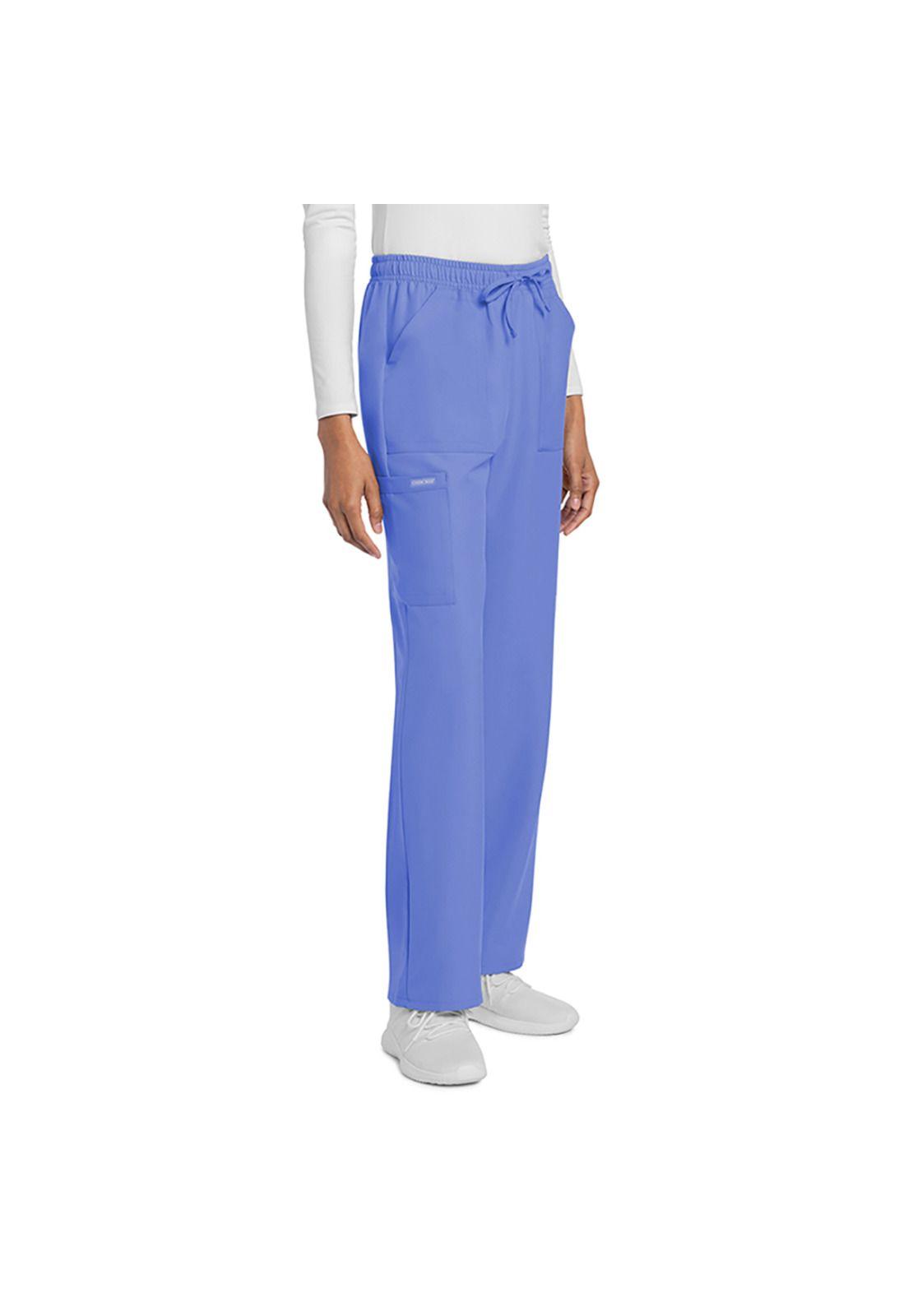 PANTALÓN CLÍNICO MUJER CHEROKEE CK272A ORIGINALS ULTRA CIEL-3