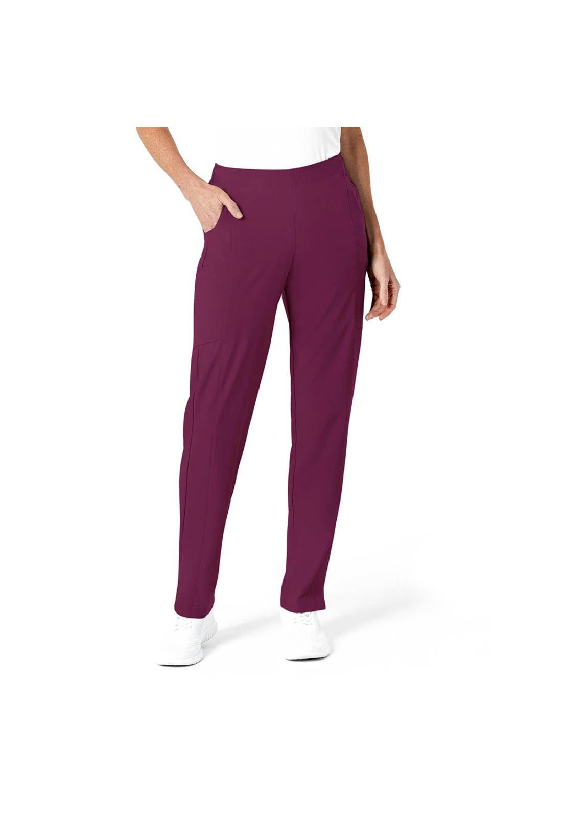 PANTALÓN CLÍNICO MUJER WONDERWINK 5155 WINE-0