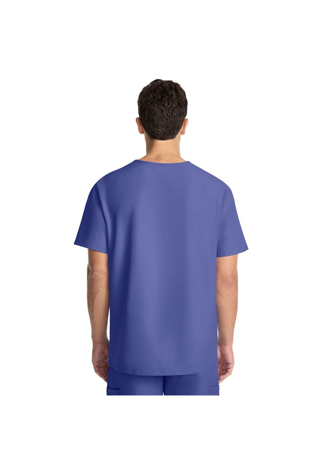 POLERA CLÍNICA HOMBRE CUELLO EN V CK783A CIEL-4