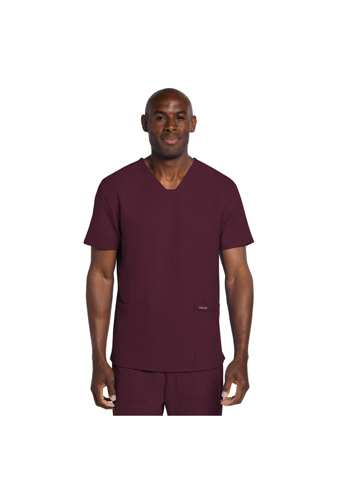 POLERA CLINICA HOMBRE CHEROKEE CK784A ORIGINALS ULTRA WINE-0
