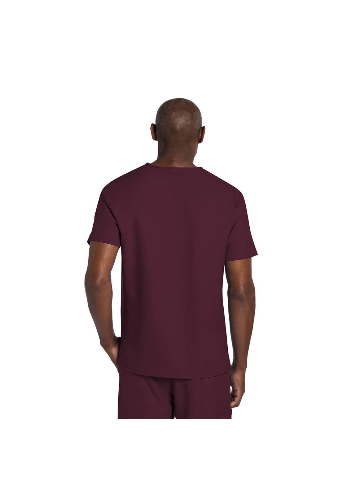 POLERA CLINICA HOMBRE CHEROKEE CK784A ORIGINALS ULTRA WINE-4