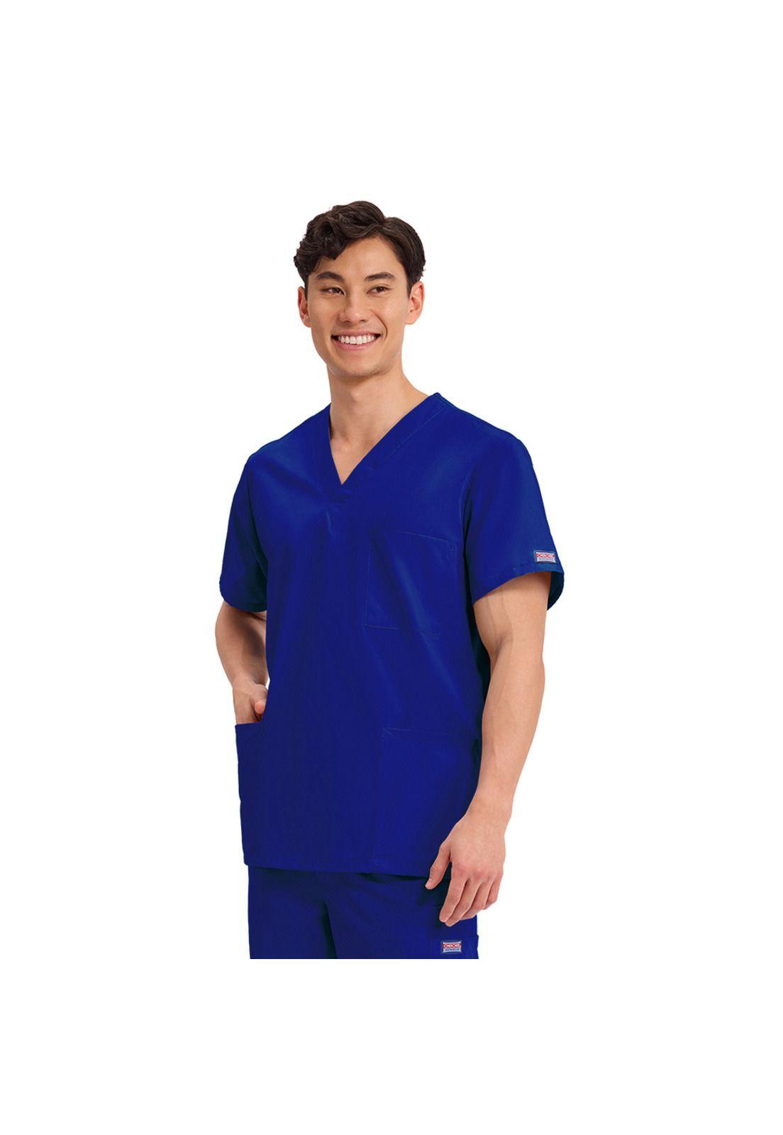 POLERA CLÍNICA HOMBRE CHEROKEE 4876 ROYAL-2