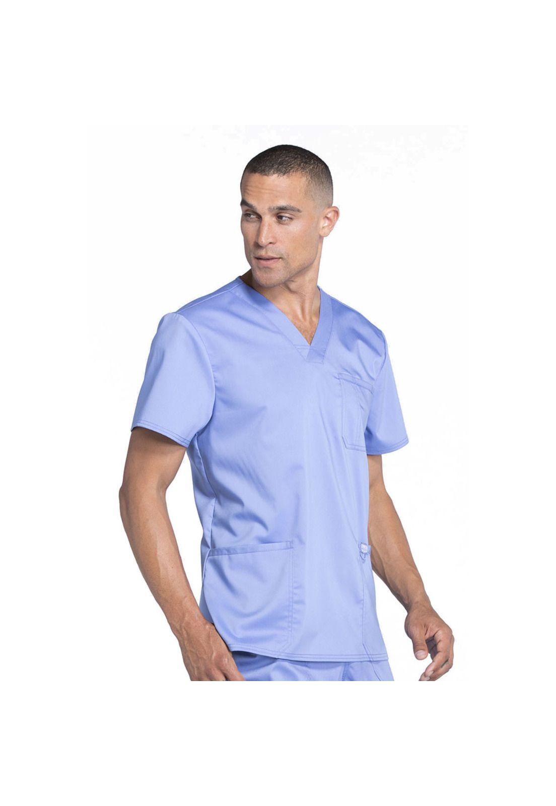 POLERA CLÍNICA HOMBRE CHEROKEE REVOLUTION WW670 CIEL-3