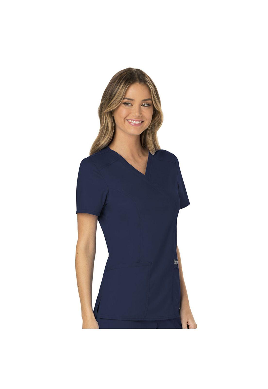 POLERA CLÍNICA MUJER CHEROKEE REVOLUTION WW610 NAVY-3