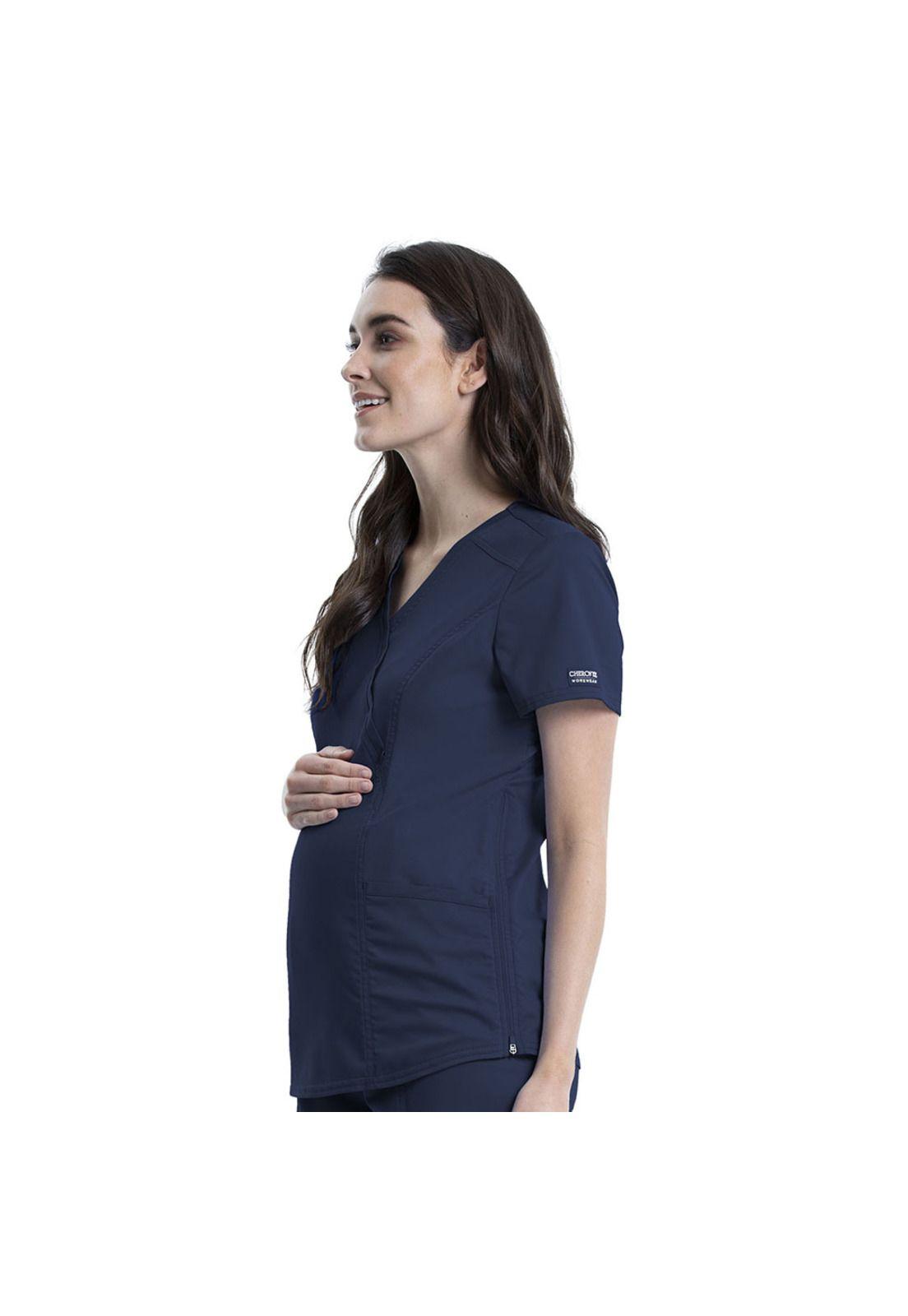 POLERA CLÍNICA MATERNAL CHEROKEE REVOLUTION WW688 NAVY-2