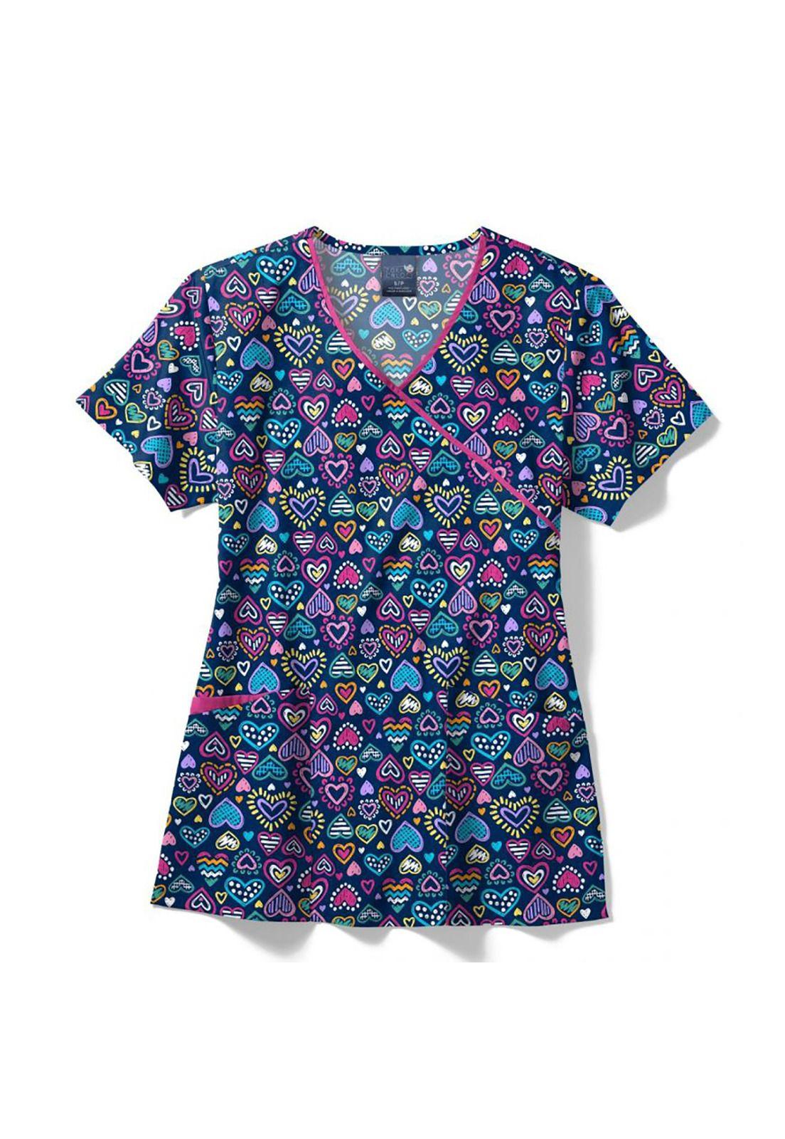 Polera Clínica Mujer Zoe-Chloe CKHT Estampada-0