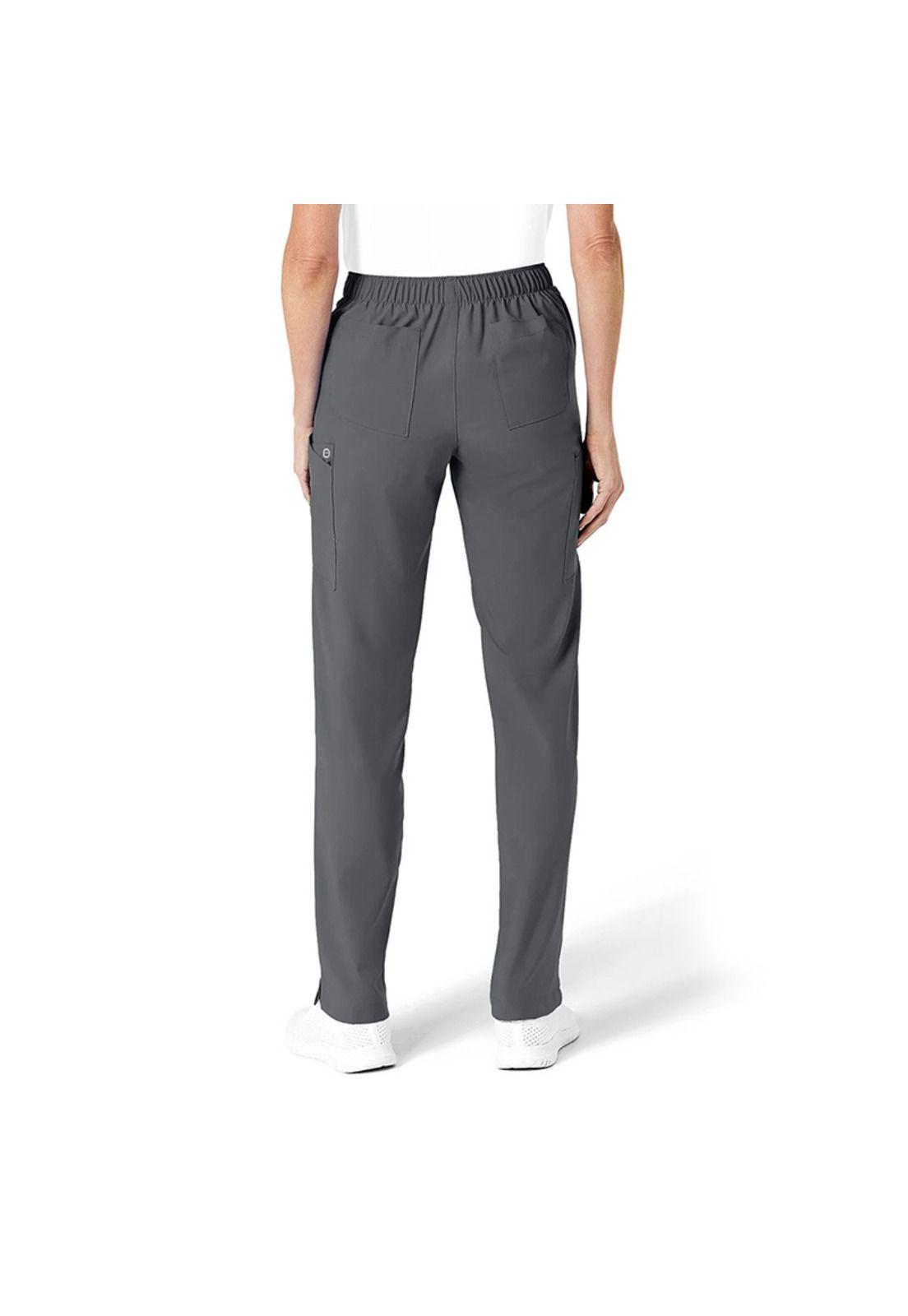Pantalón Clínico Mujer Wonderwink 5155 Gris-2