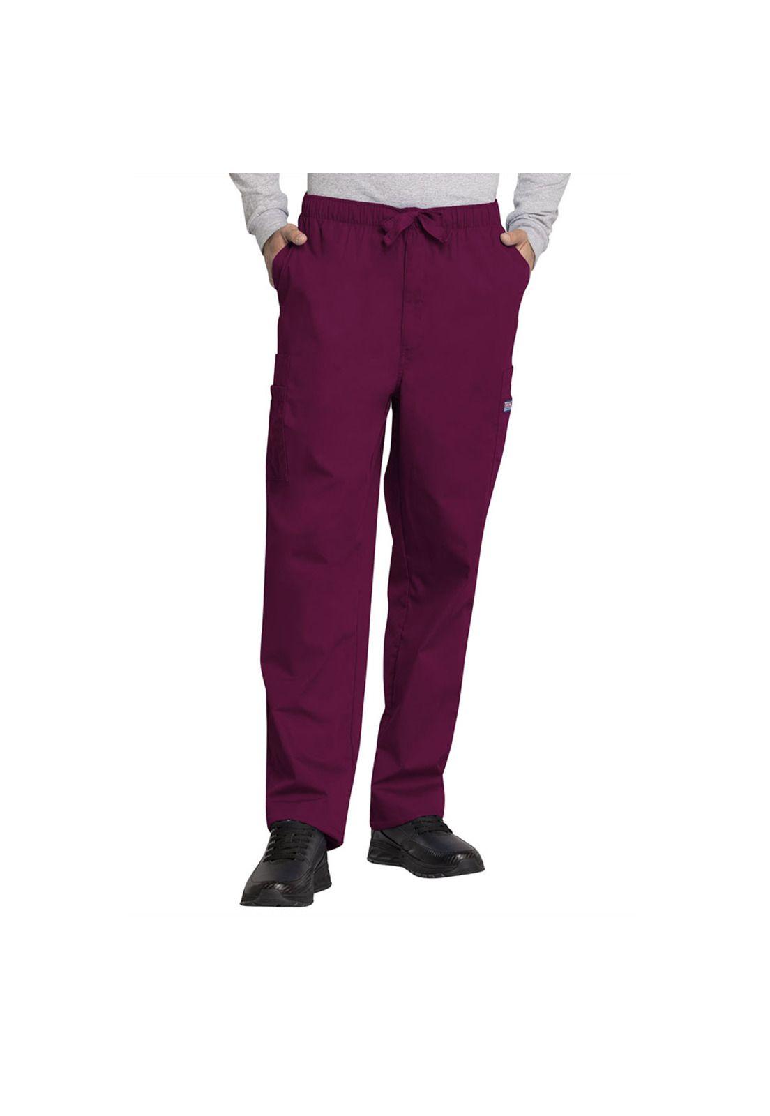 PANTALÓN CLÍNICO HOMBRE CHEROKEE 4000 WINE-0