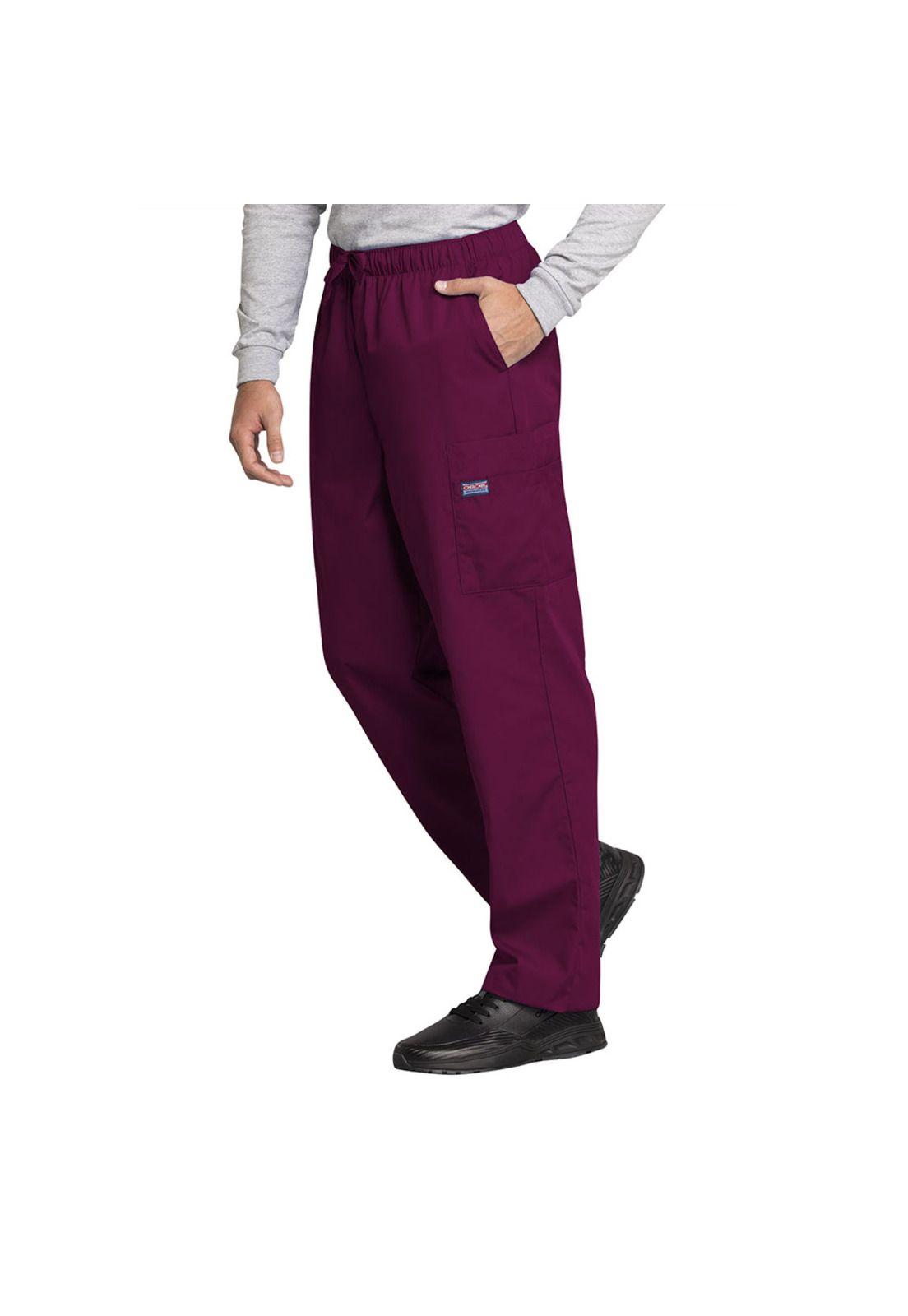 PANTALÓN CLÍNICO HOMBRE CHEROKEE 4000 WINE-2
