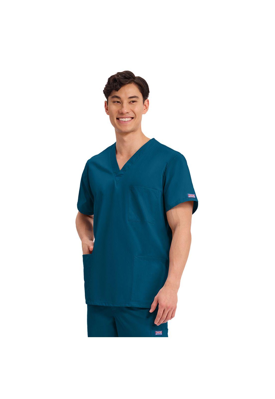 POLERA CLÍNICA HOMBRE CHEROKEE 4876 CARIBBEAN-2