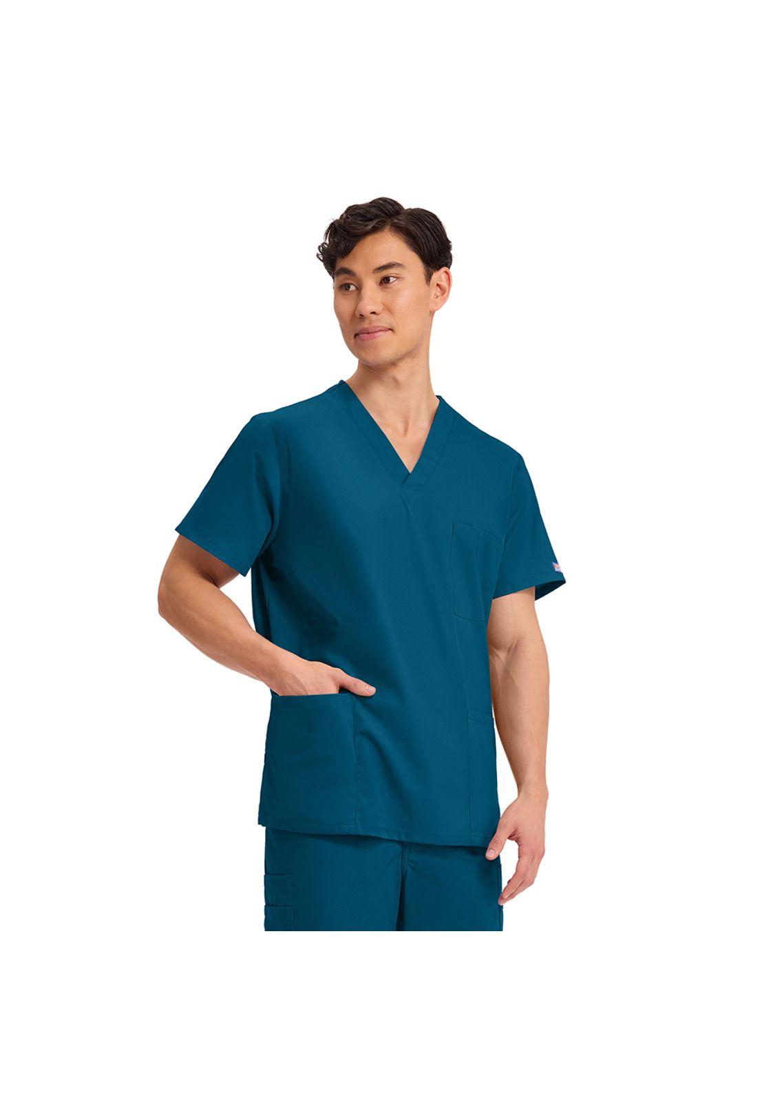 POLERA CLÍNICA HOMBRE CHEROKEE 4876 CARIBBEAN-3