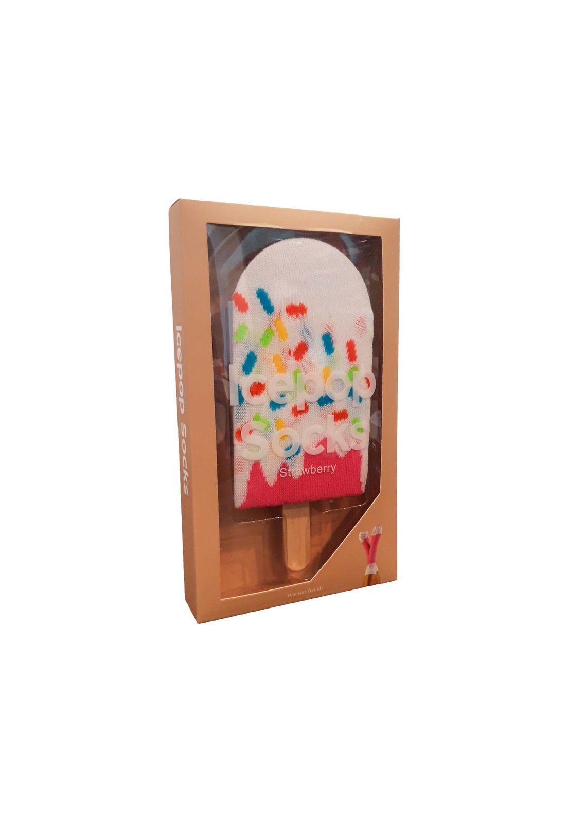 Calcetines Divertidos Paleta Helado Unisex Pack 2-3
