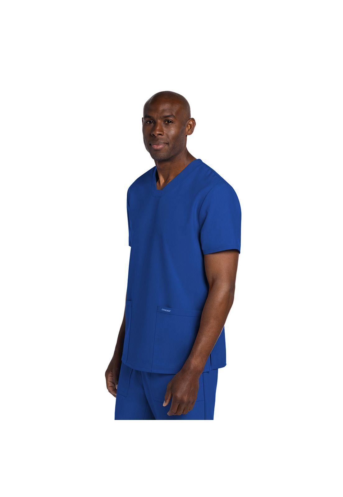 POLERA CLINICA HOMBRE CHEROKEE CK784A ORIGINALS ULTRA ROYAL-3